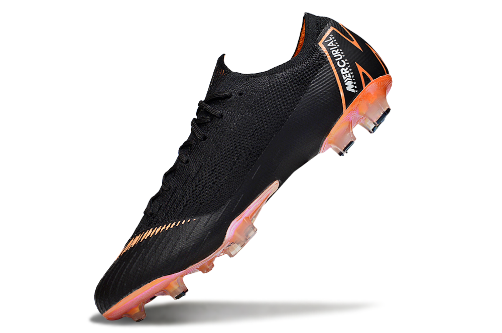 Image of Nike Air Zoom Mercurial Vapor XII Elite FG Black/Total Orange/White