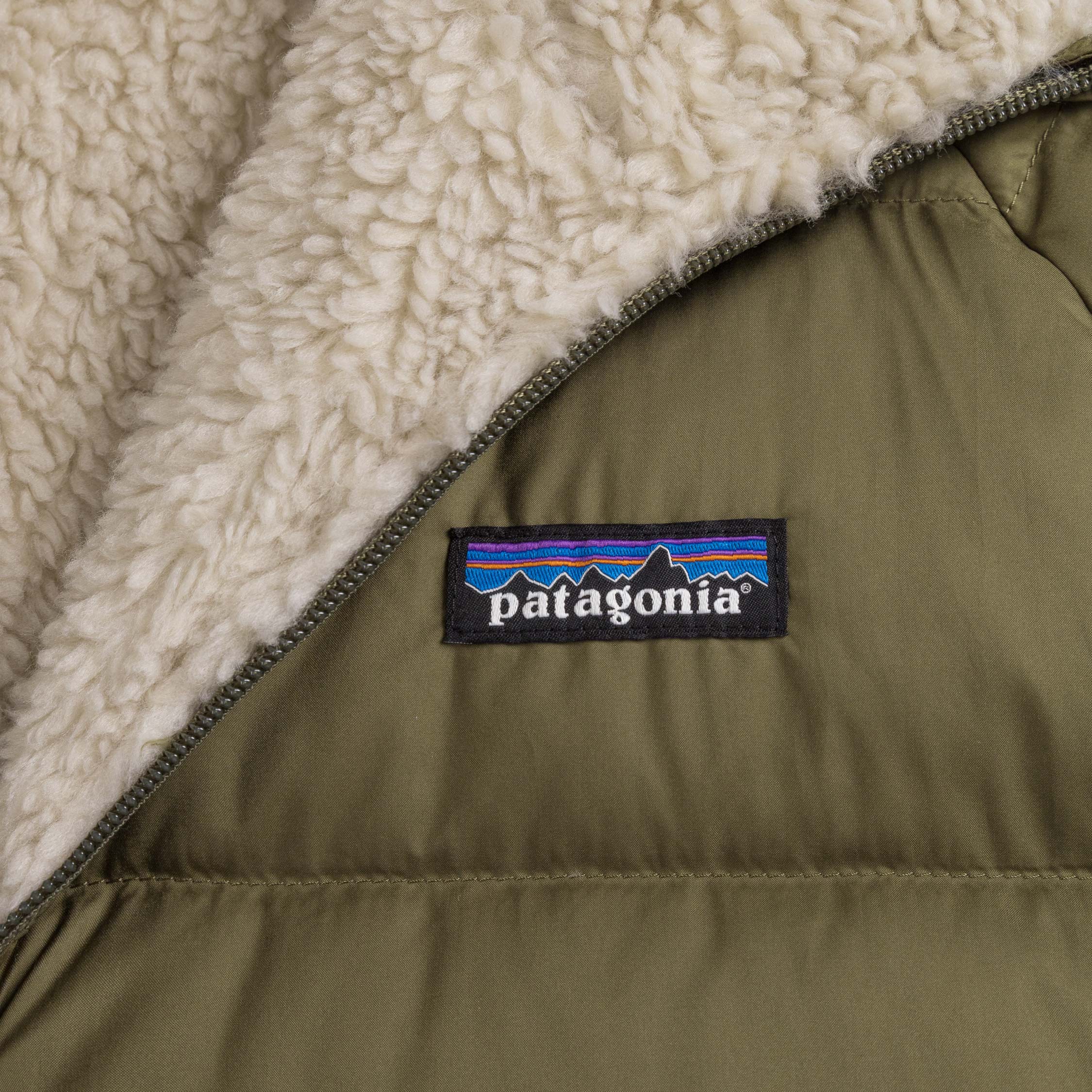 Image of Patagonia Reversible Silent Down Jacket