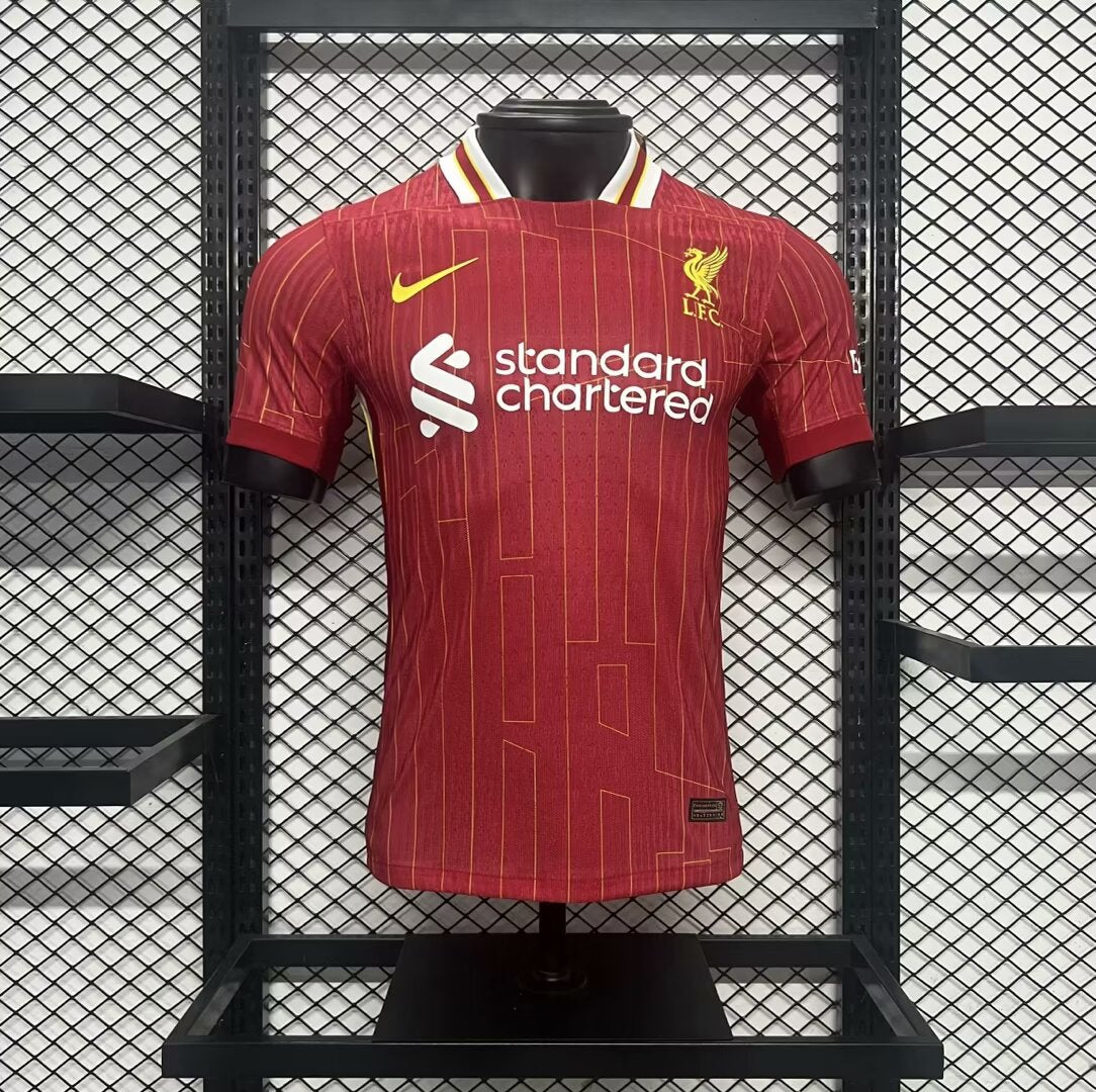 Liverpool 202425 Home Jersey Player Version