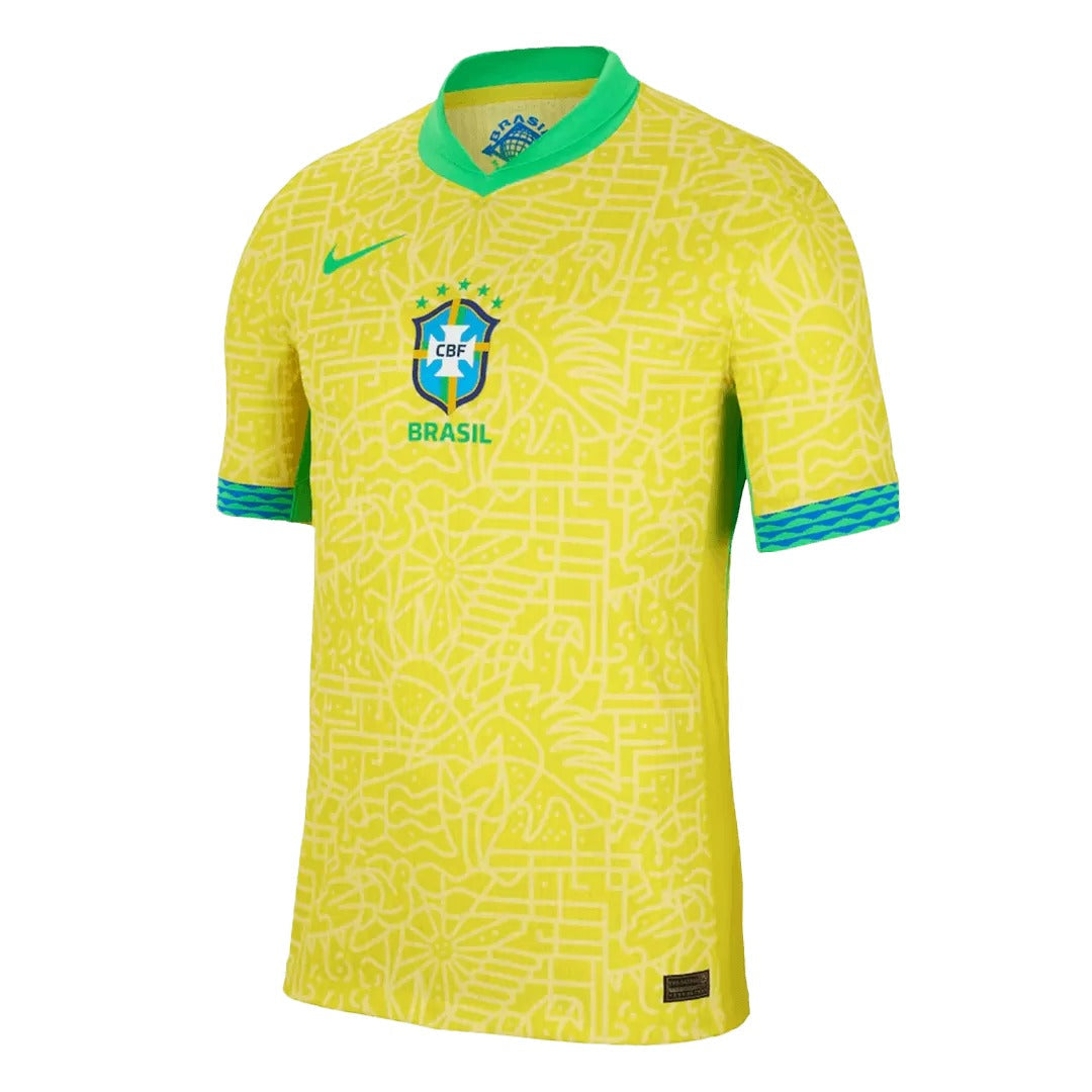 Men’s Authentic Brazil Home Jersey 2024