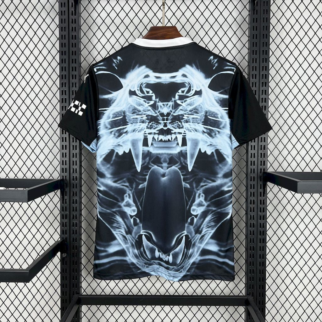 Image of Manchester City 2025/26 Black and blue concept version Jersey