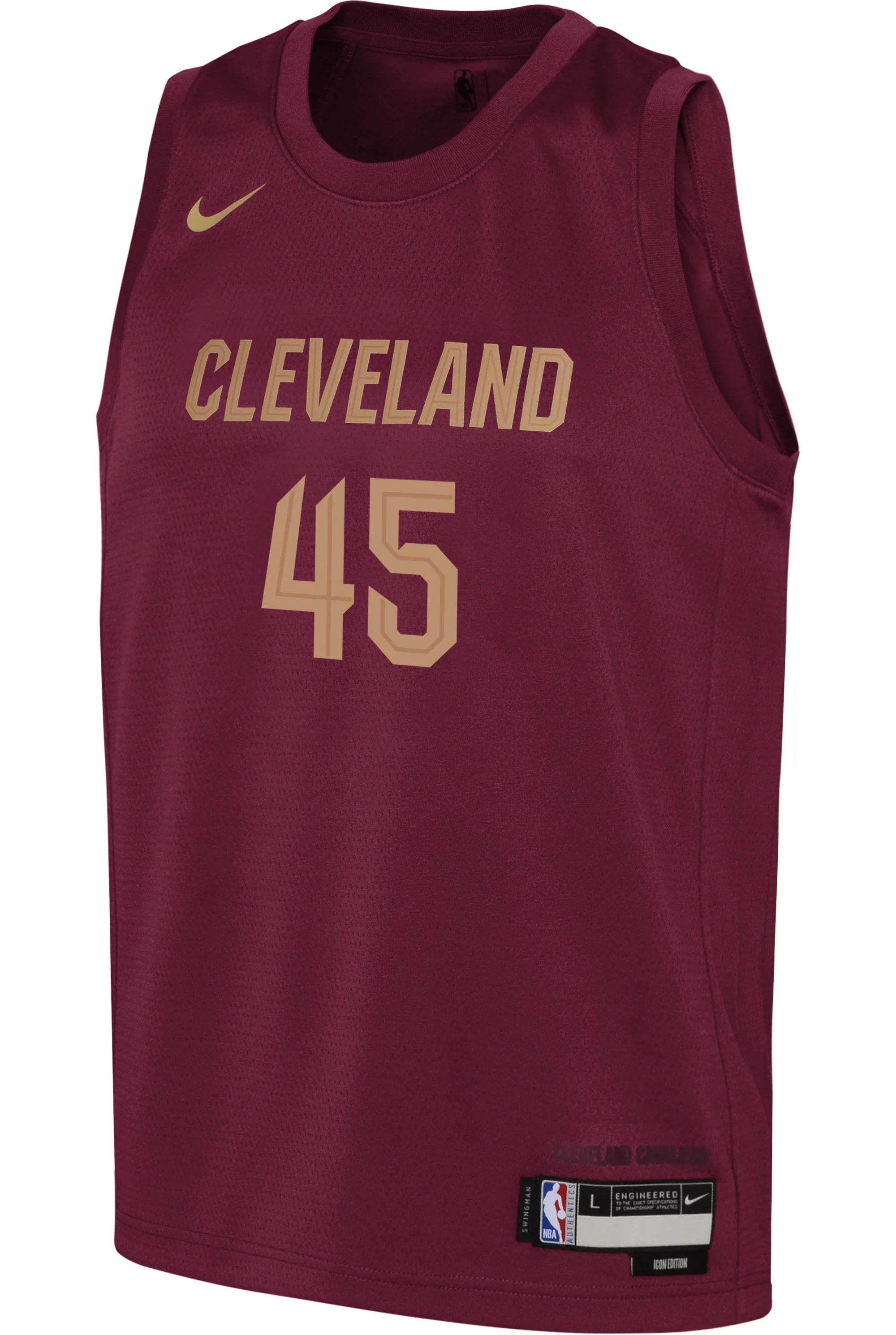 Image of Donovan Mitchell Cleveland Cavaliers 2025 Icon Edition Youth NBA Swingman Jersey