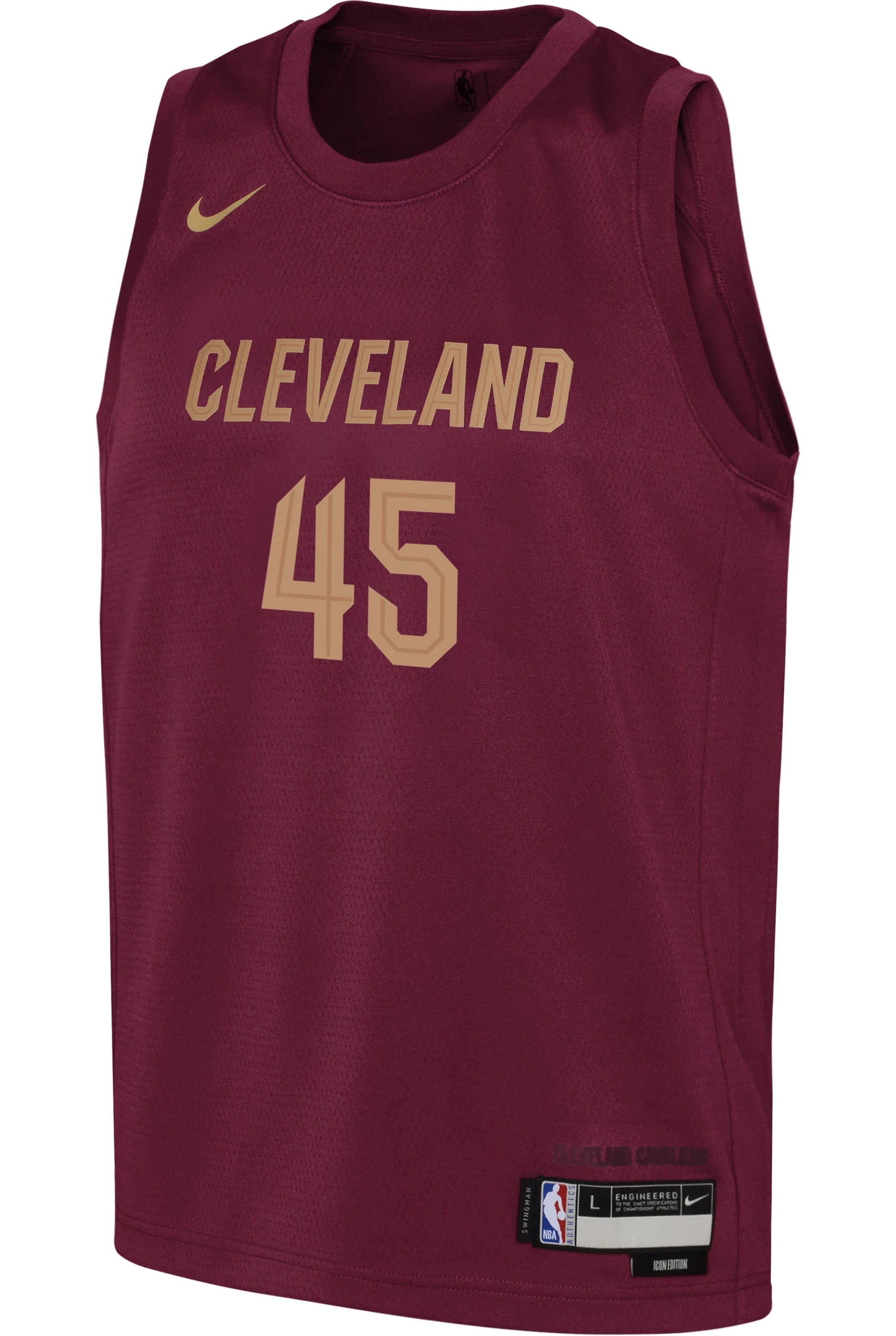 Donovan Mitchell Cleveland Cavaliers 2025 Icon Edition Youth NBA Swingman Jersey