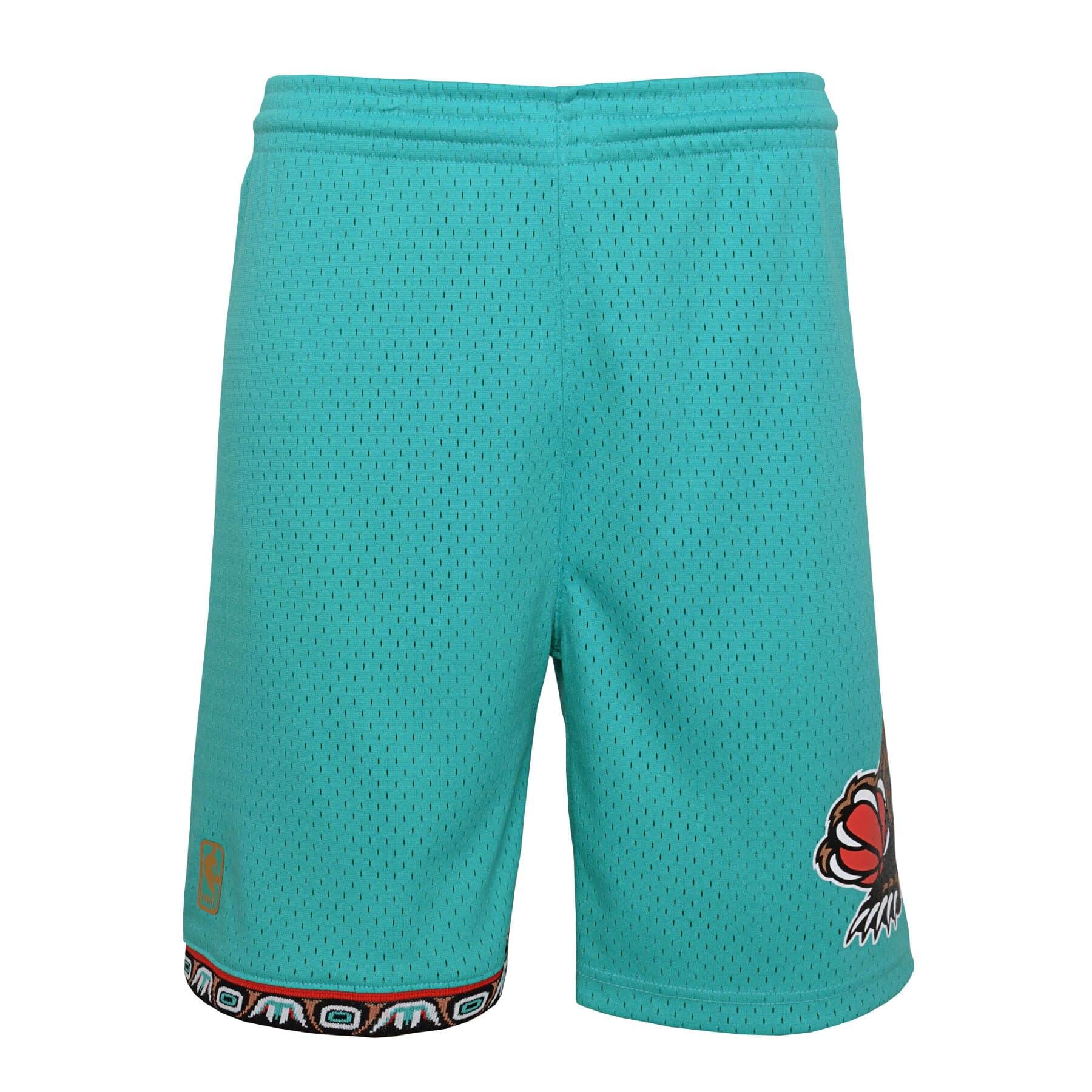 Image of Vancouver Grizzlies Hardwood Classics Throwback Swingman Youth NBA Shorts