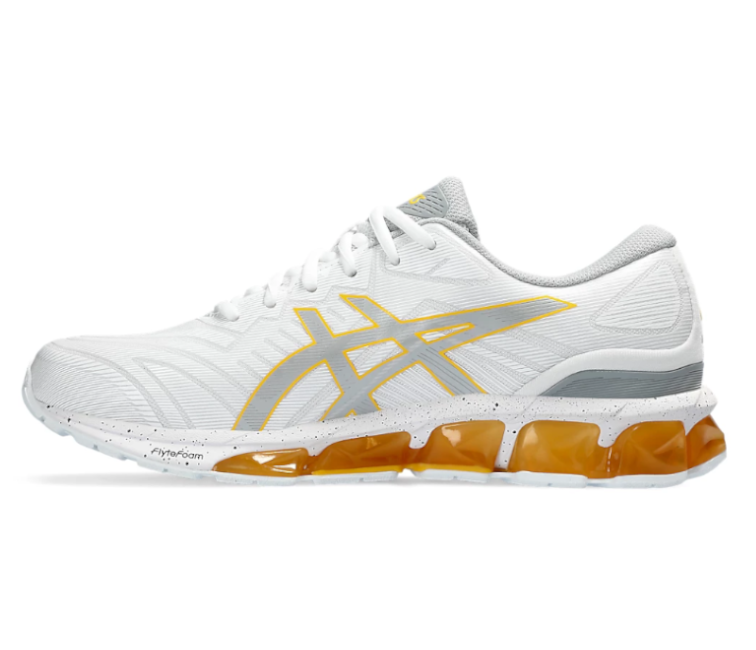 Image of Men's Asics Gel-Quantum 360 7 (White/Saffron)