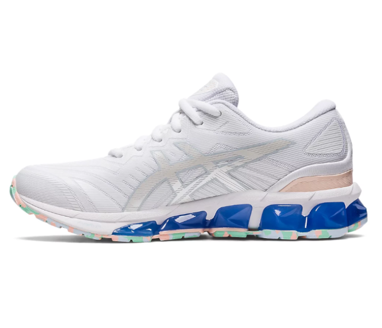 Women's Asics Gel Quantum 360 7 (White/Soft Sky)