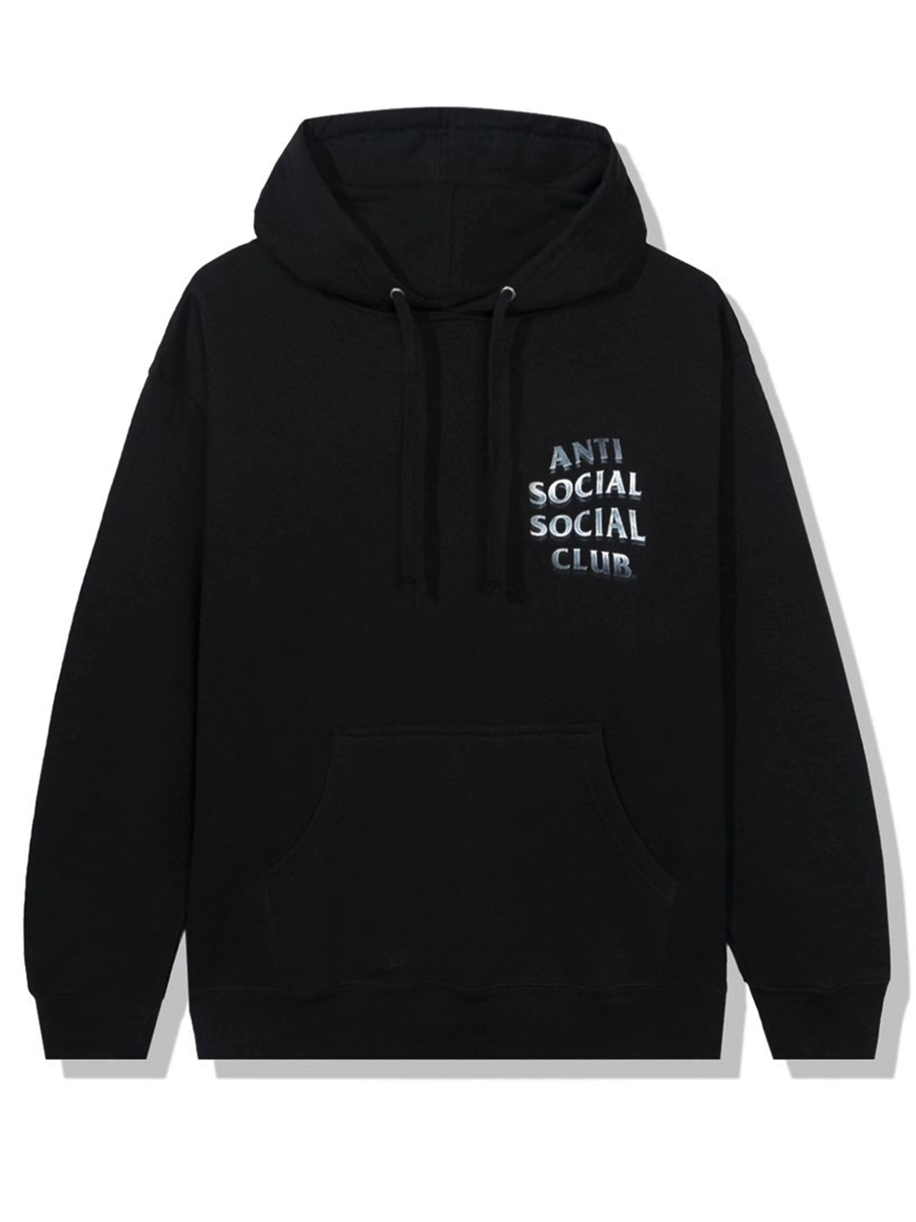Image of Anti Social Social Club 747K Hoodie Black Prior