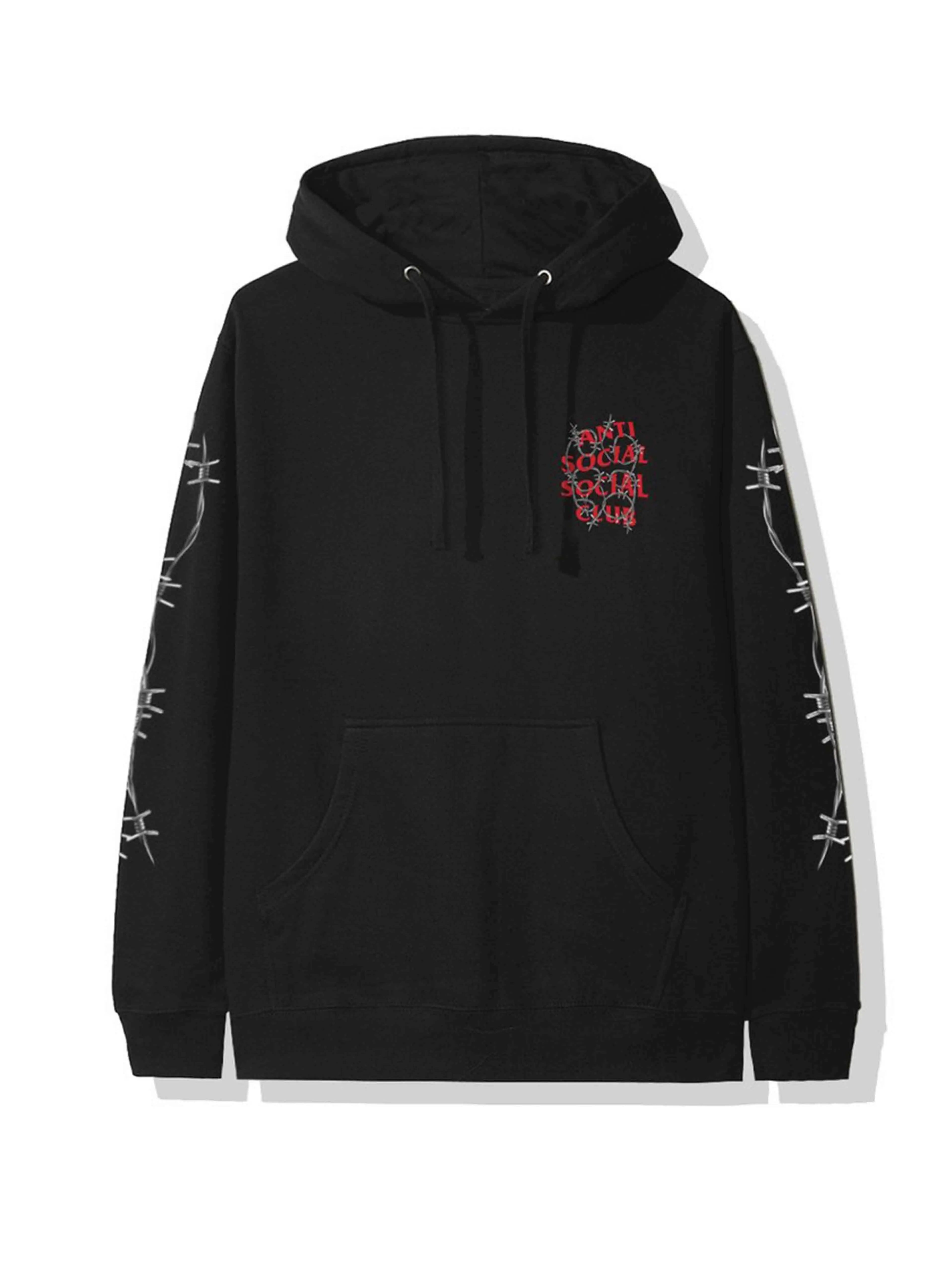 Image of Anti Social Social Club Barbara Hoodie Black Anti Social Social Club