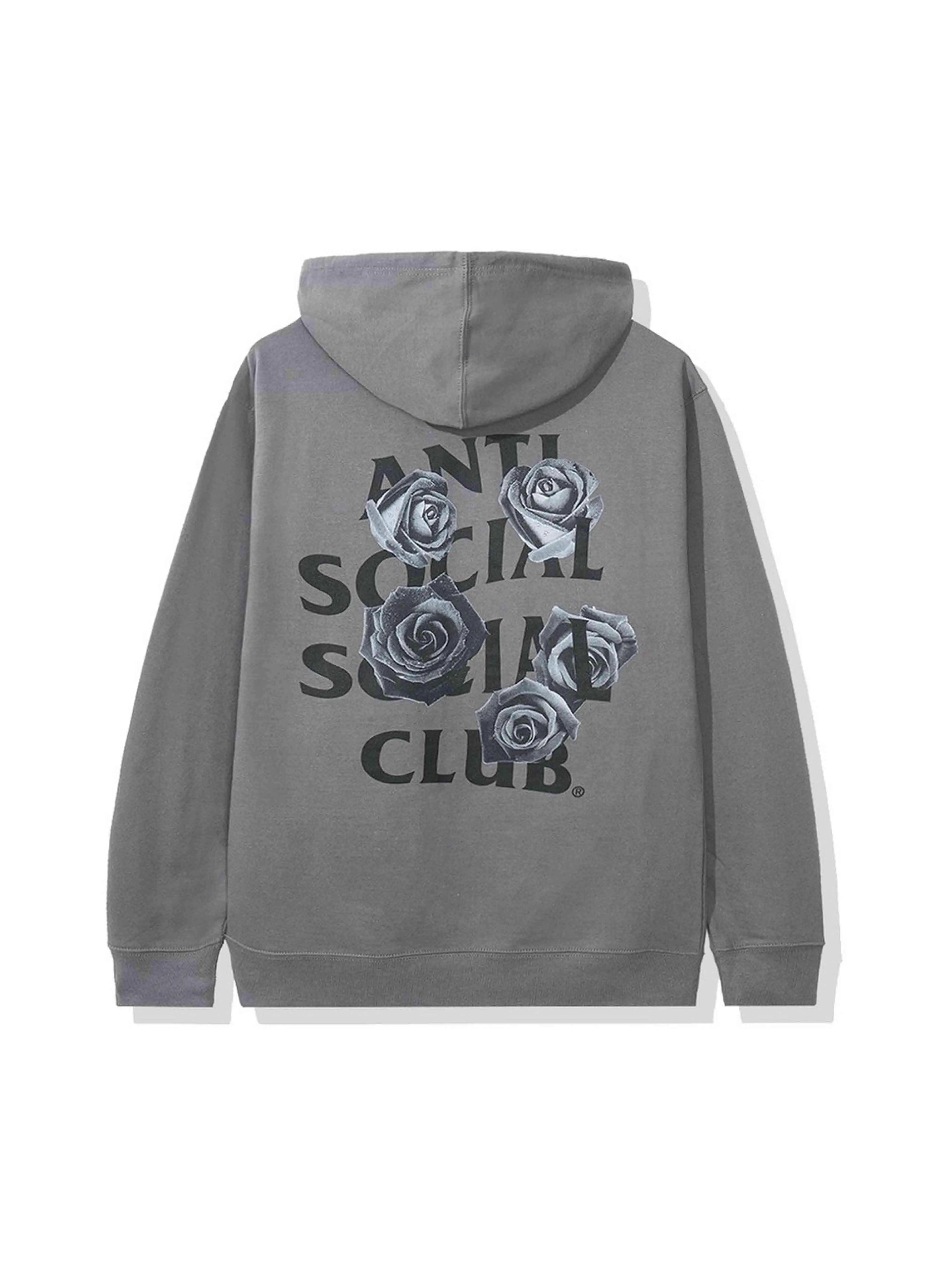 Image of Anti Social Social Club Bat Emoji Hoodie Black Anti Social Social Club