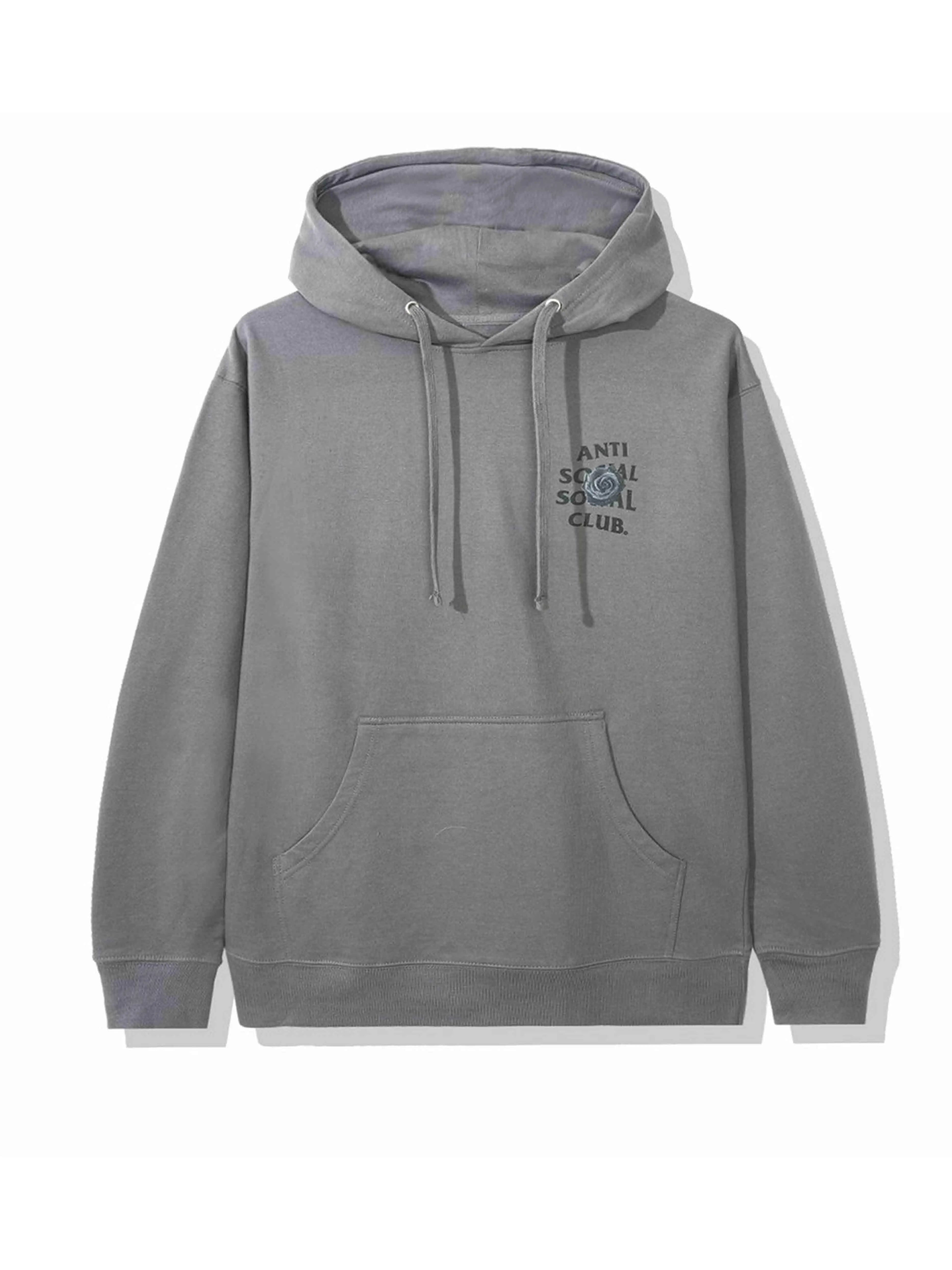 Image of Anti Social Social Club Bat Emoji Hoodie Black Anti Social Social Club