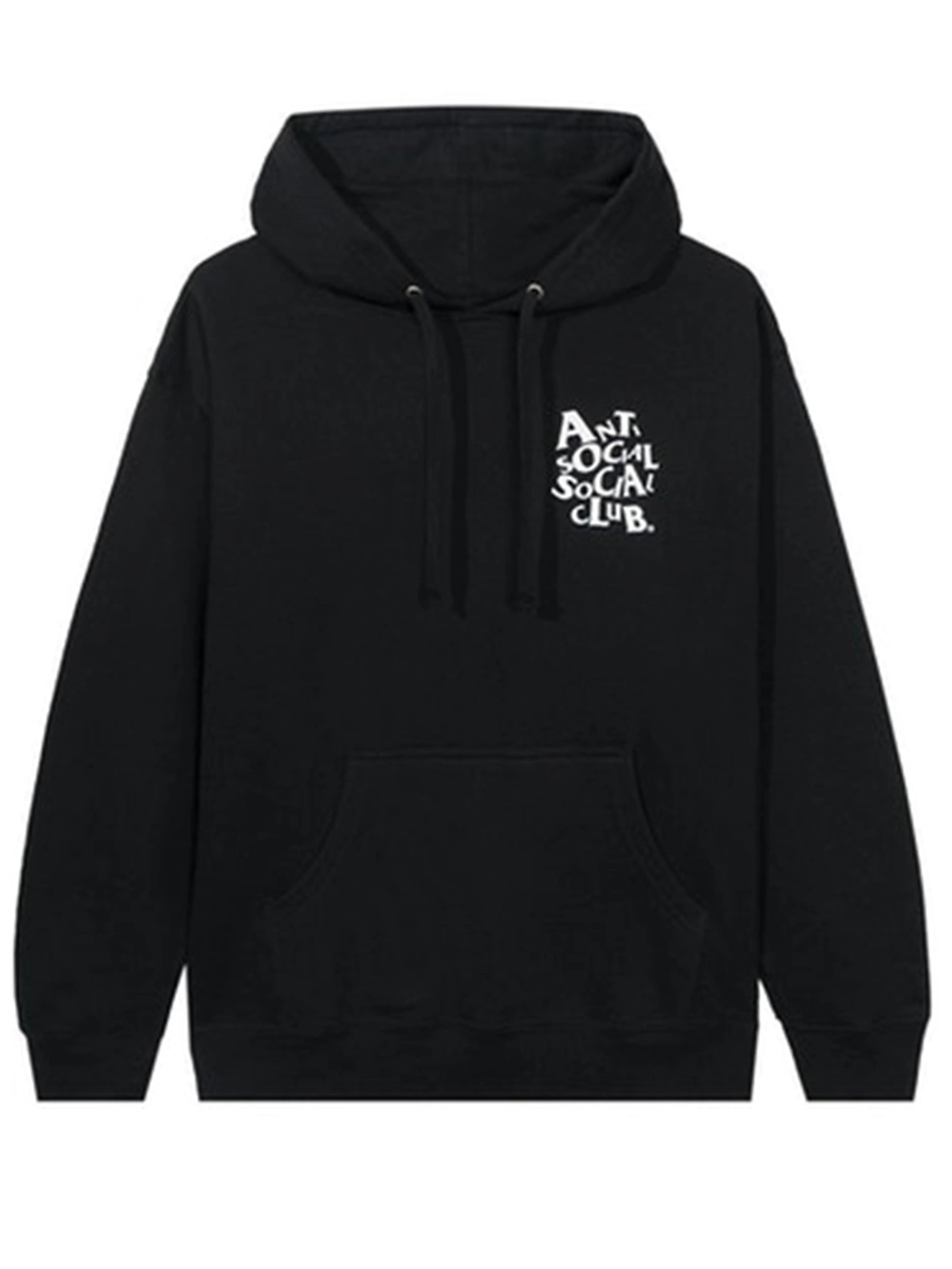 Image of Anti Social Social Club Complicated Hoodie Black Prior
