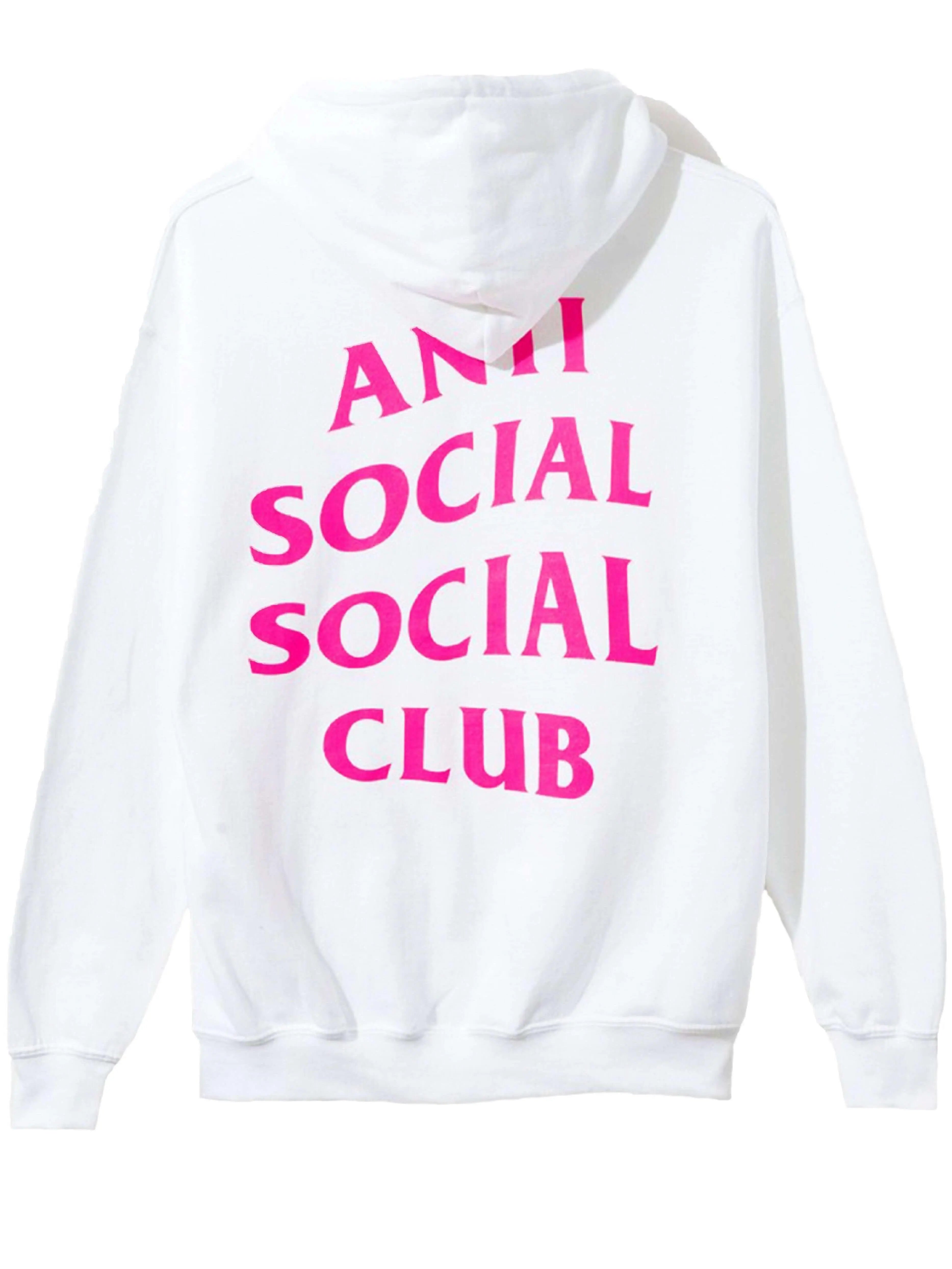 Image of Anti Social Social Club Jav Hoodie White Anti Social Social Club