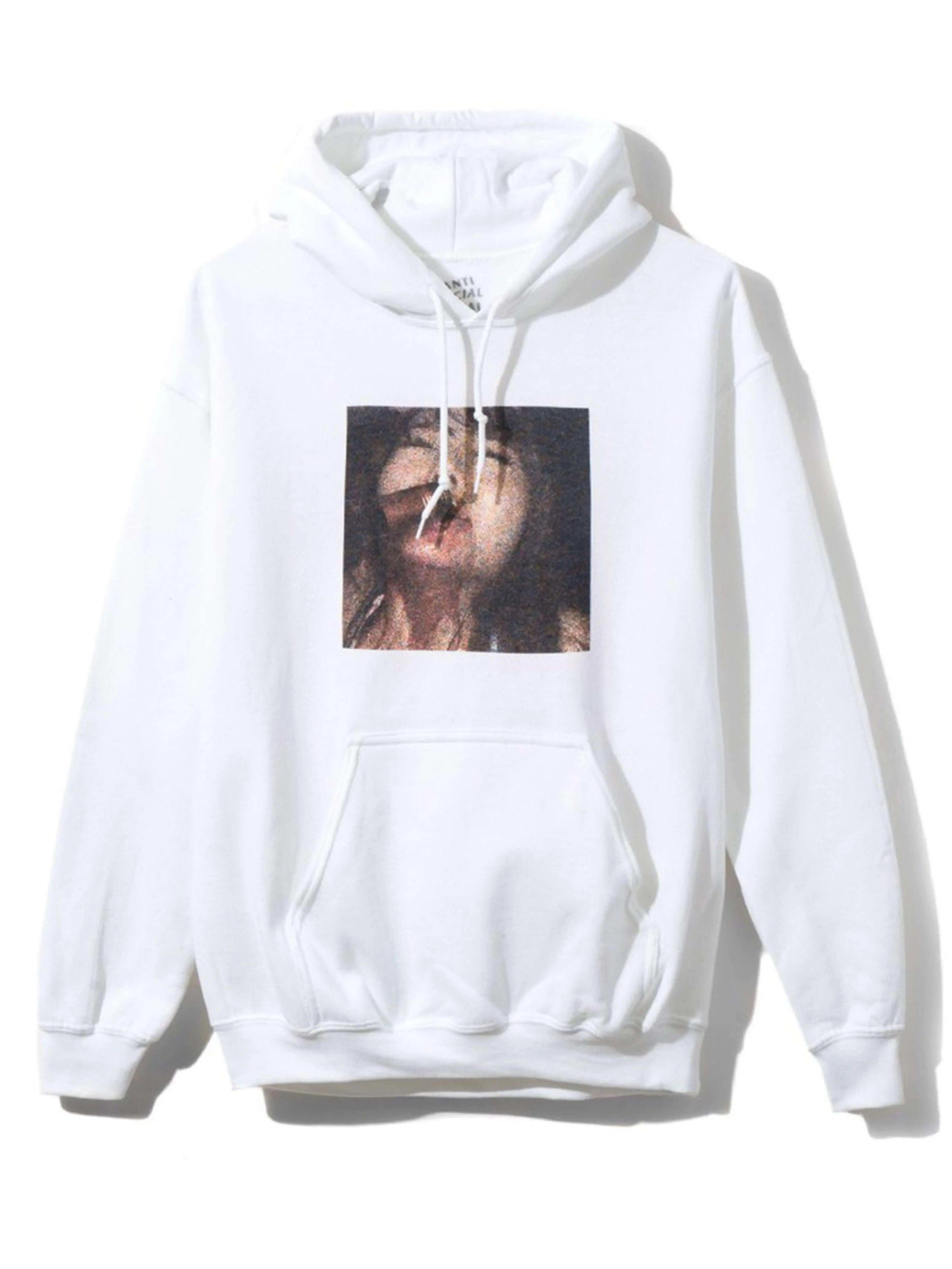 Image of Anti Social Social Club Jav Hoodie White Anti Social Social Club