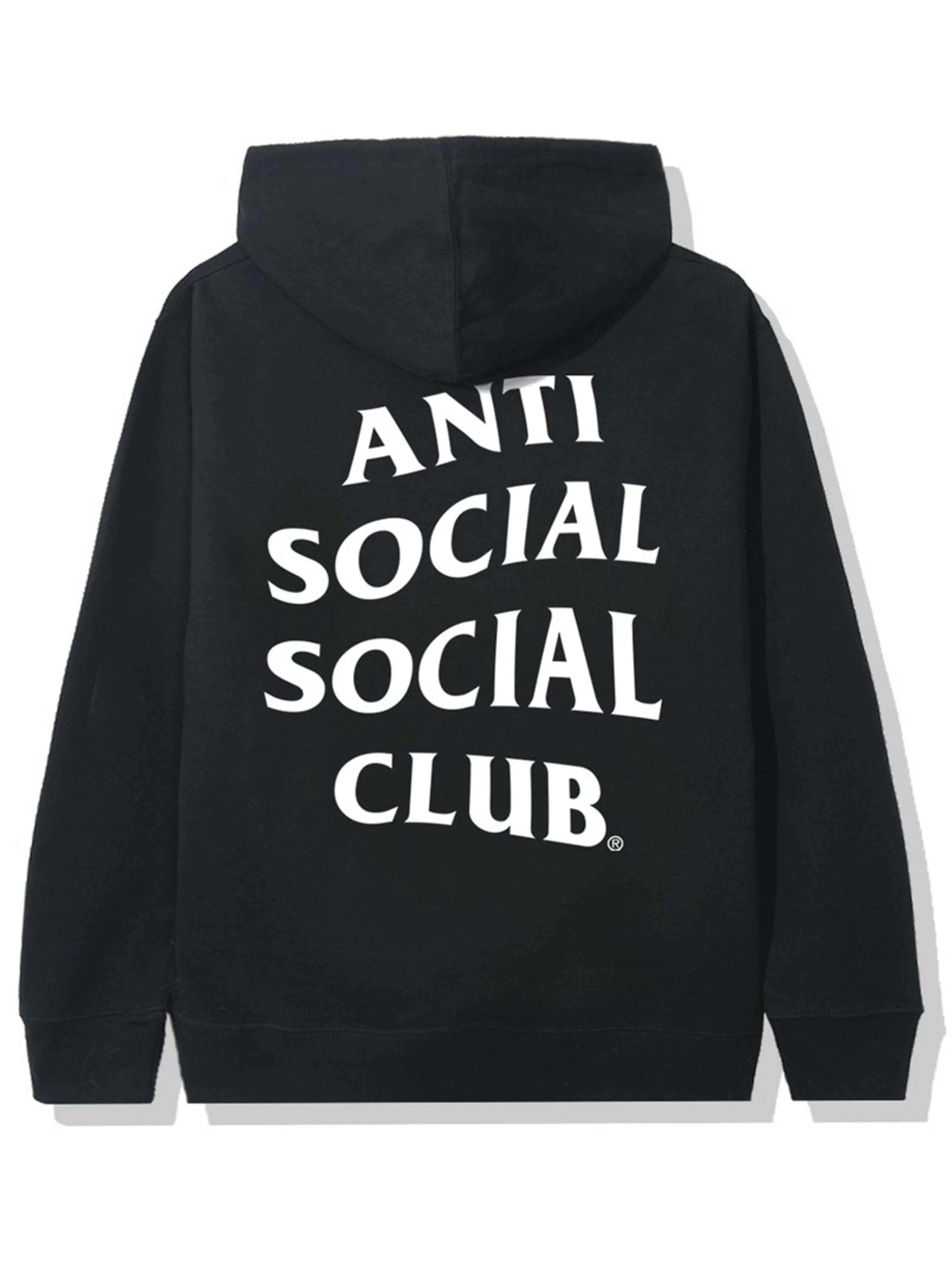 Image of Anti Social Social Club Mind Games Hoodie Black Anti Social Social Club