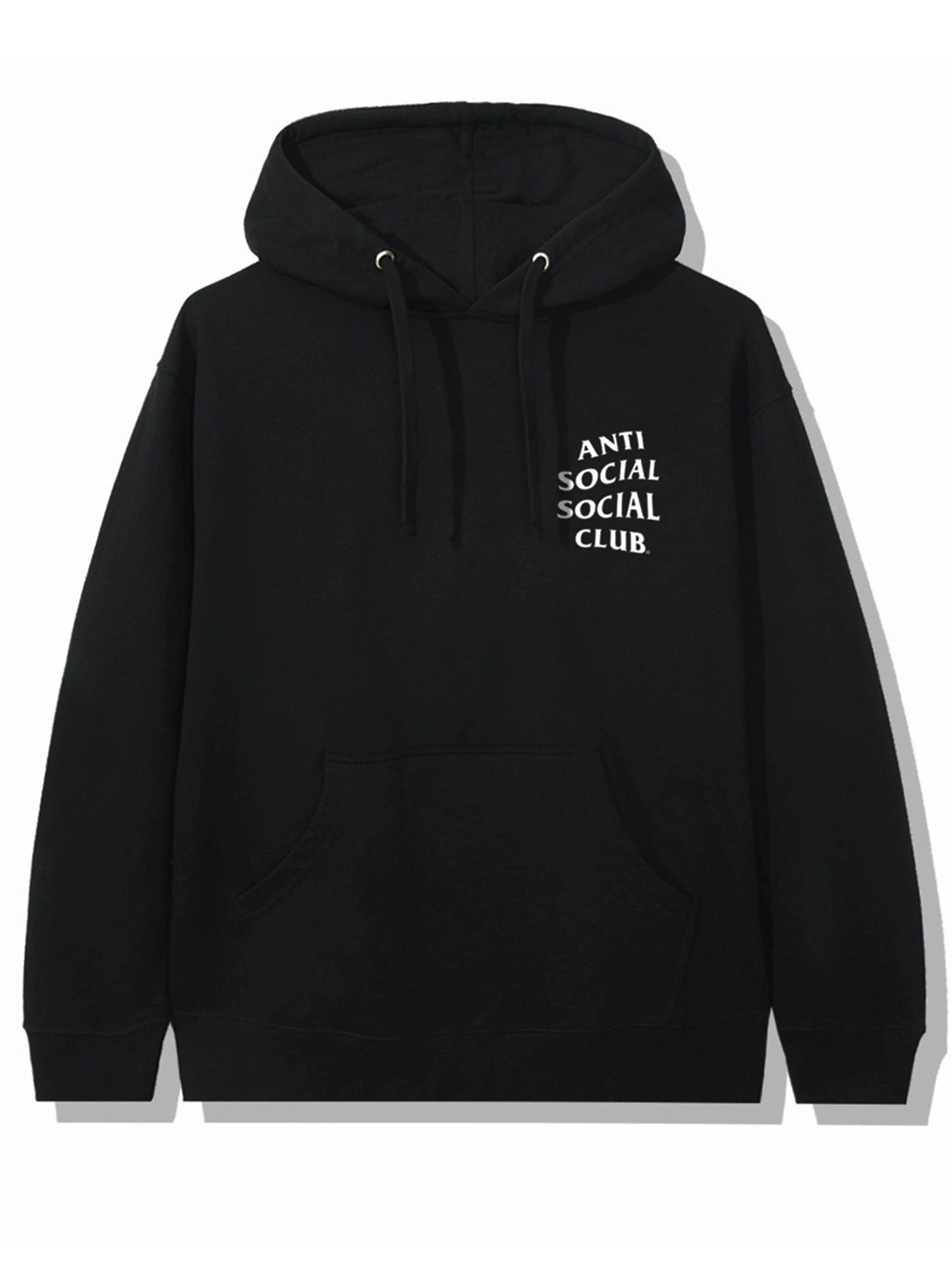Image of Anti Social Social Club Mind Games Hoodie Black Anti Social Social Club