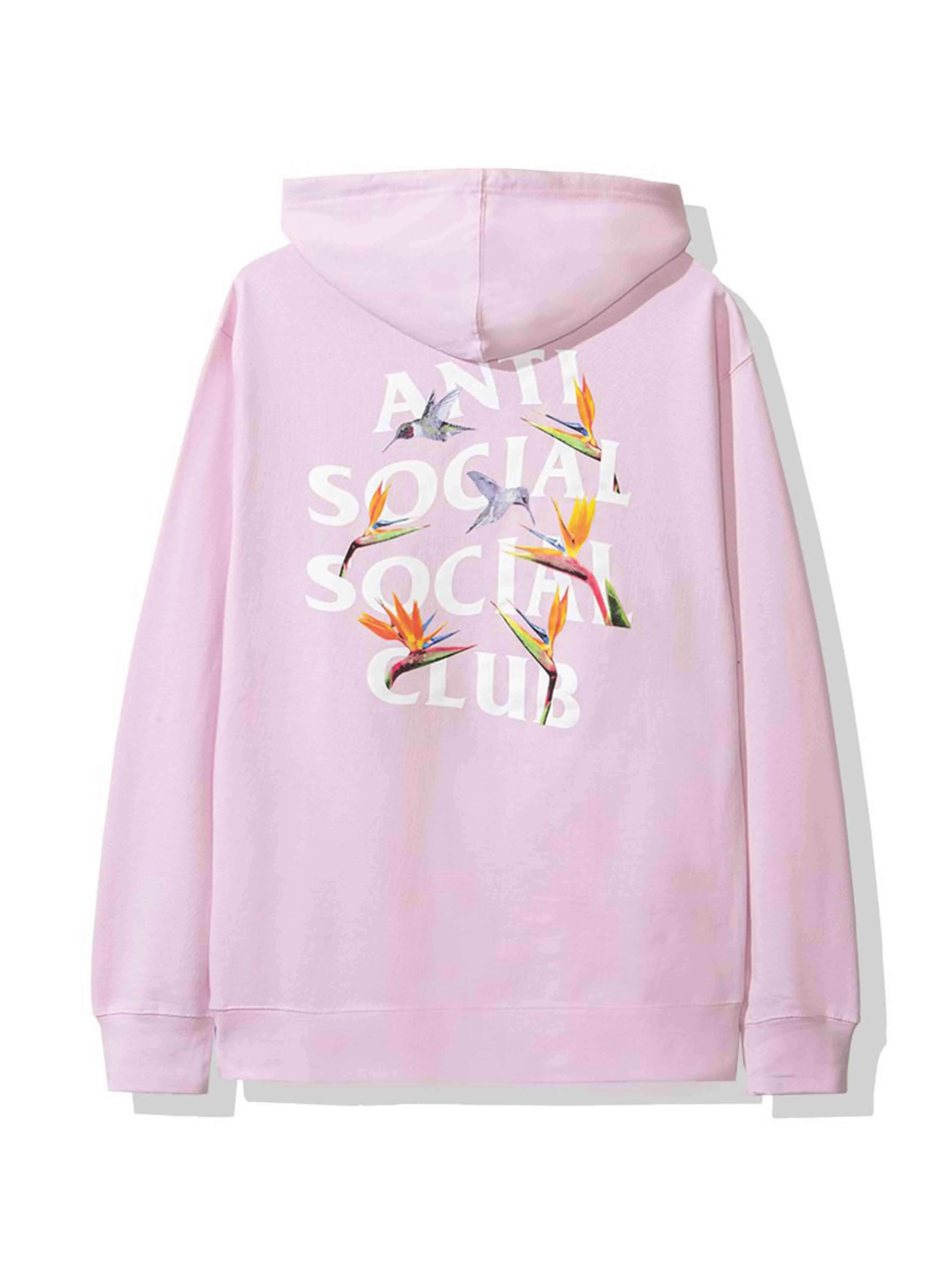 Image of Anti Social Social Club Pairs of Dice Hoodie Pink Prior
