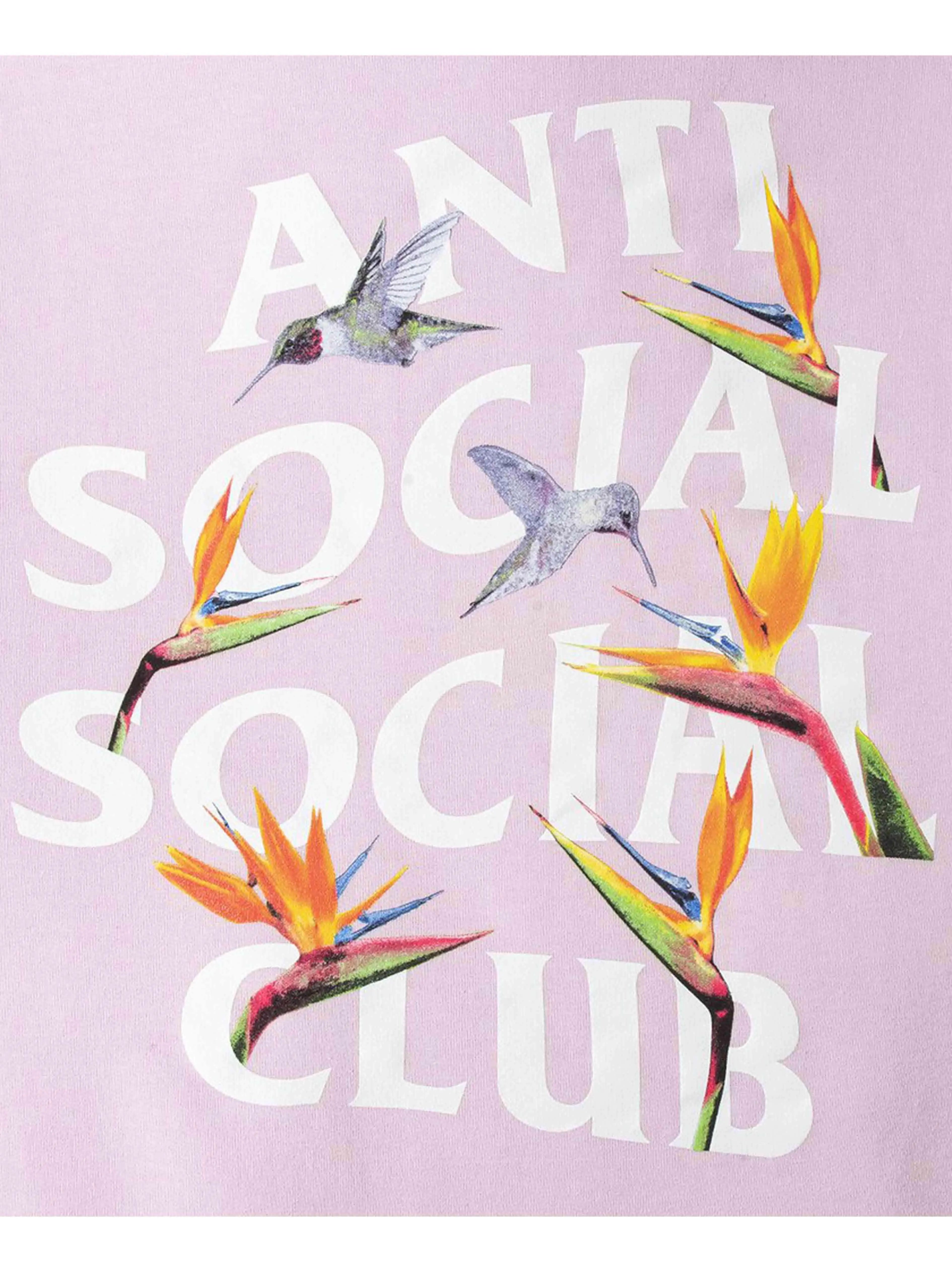 Image of Anti Social Social Club Pairs of Dice Hoodie Pink Prior
