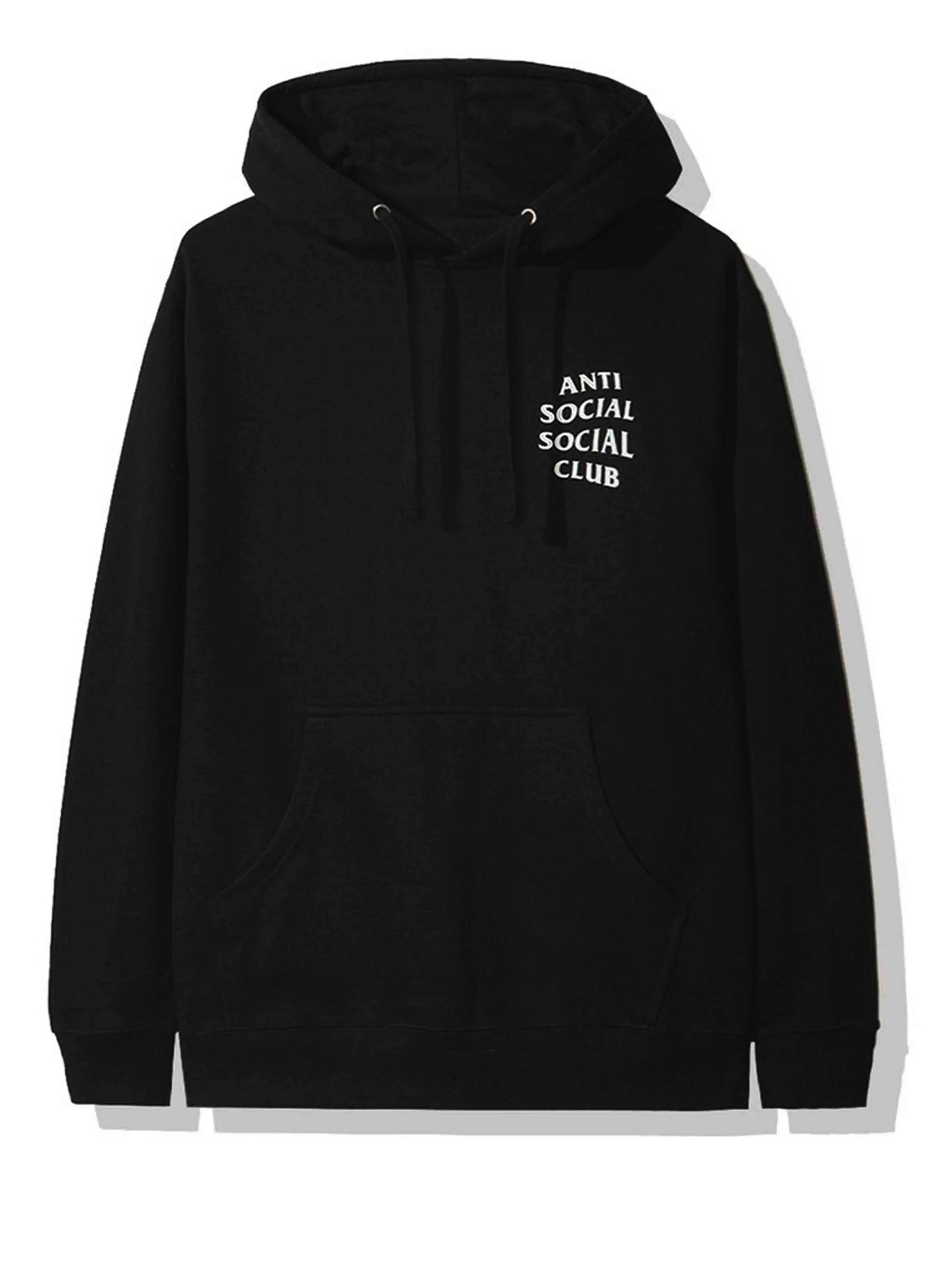 Image of Anti Social Social Club Riceroni Hoodie Black Anti Social Social Club