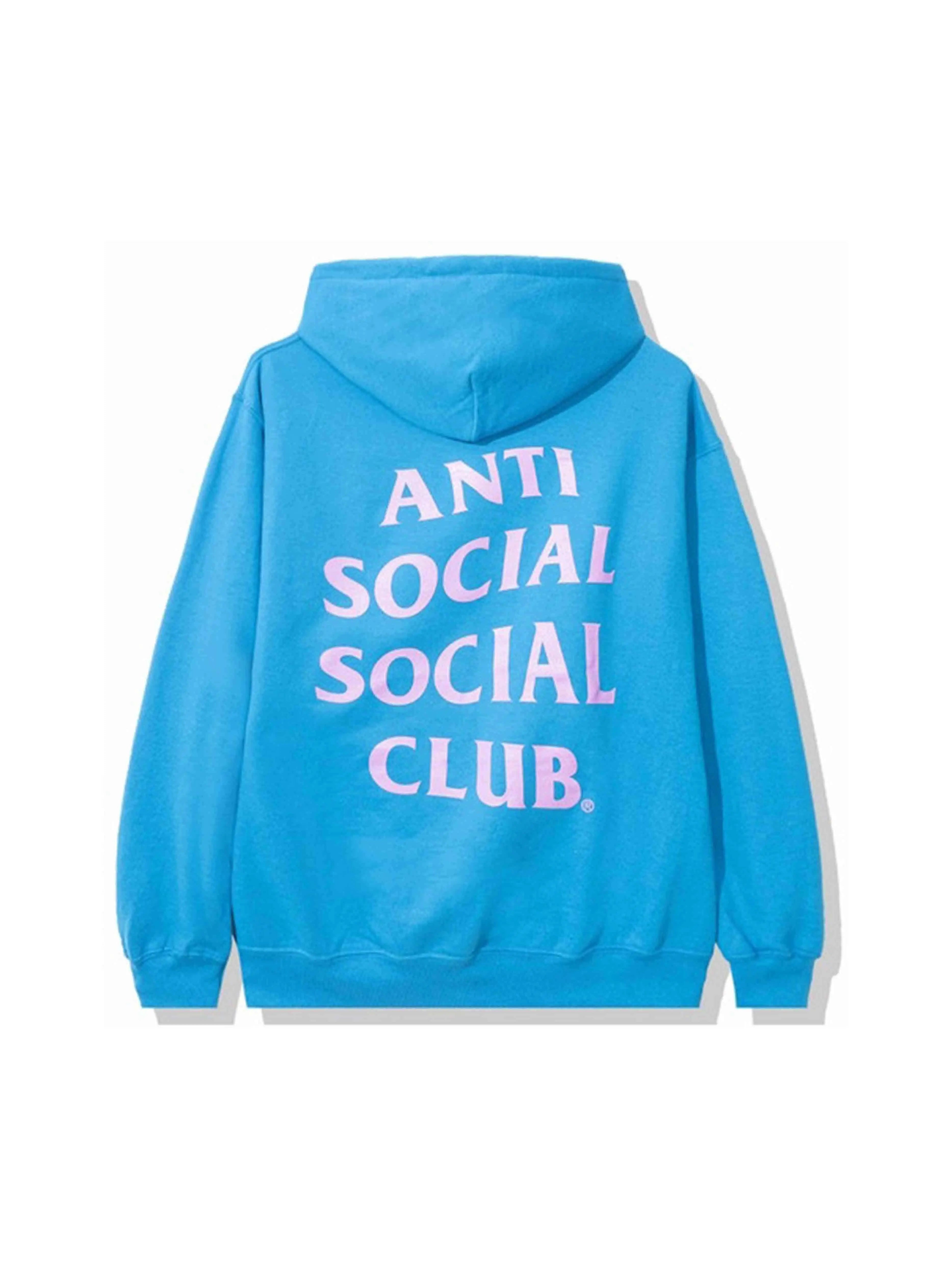 Image of Anti Social Social Club Samsies Hoodie Blue L Anti Social Social Club