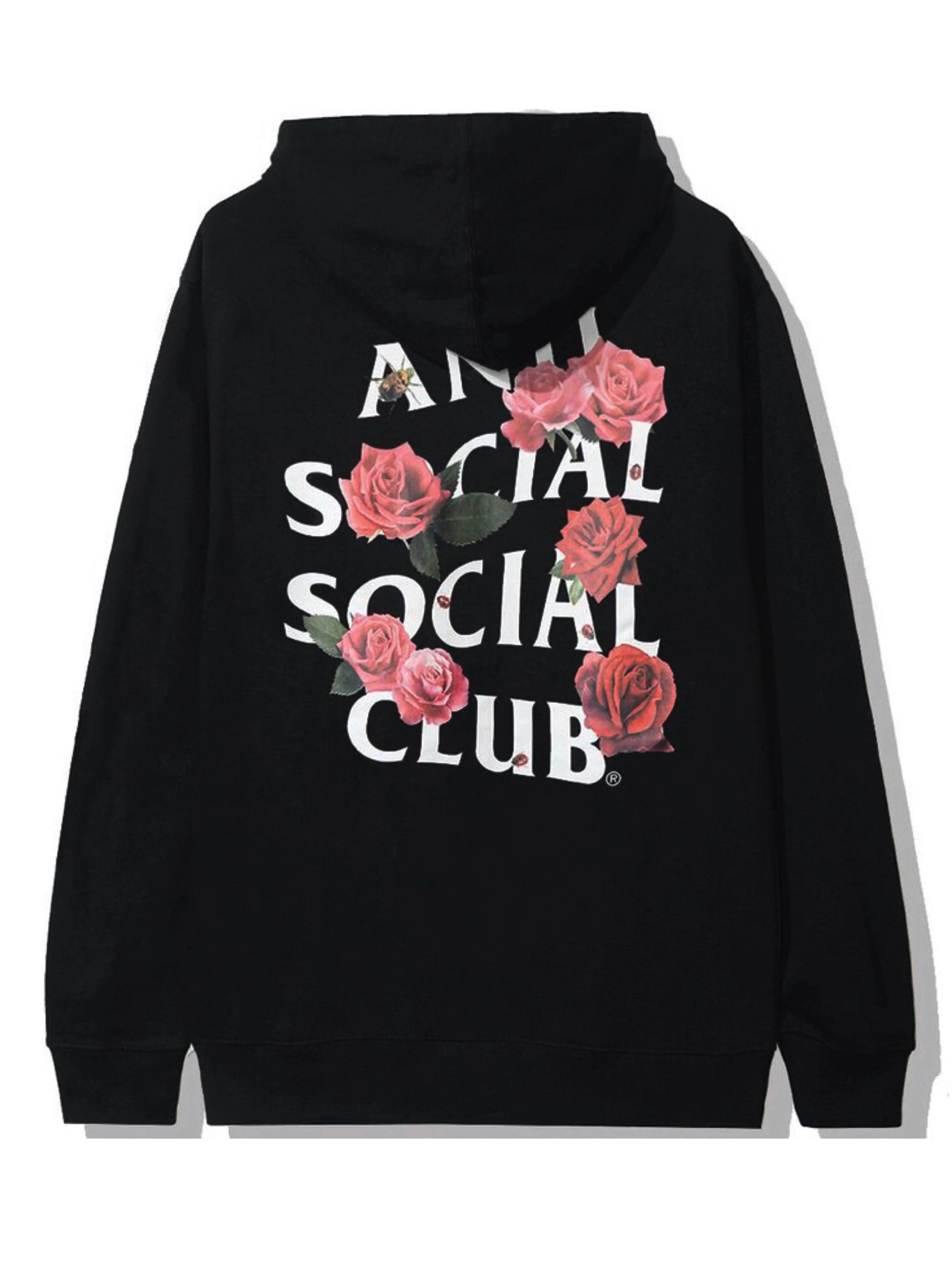 Image of Anti Social Social Club Smells Bad Hoodie Black Anti Social Social Club