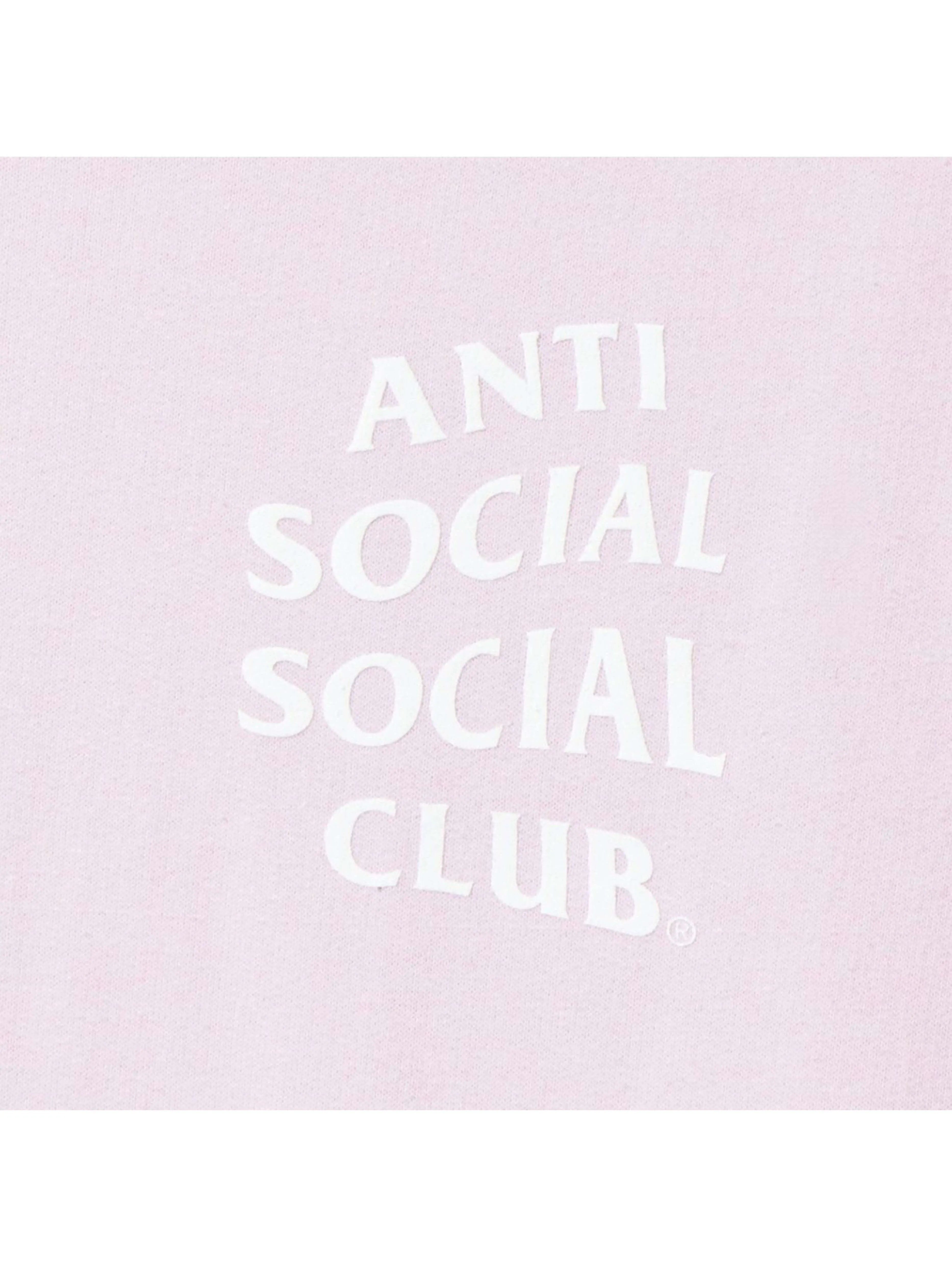 Image of Anti Social Social Club Smells Bad Hoodie Pink Anti Social Social Club