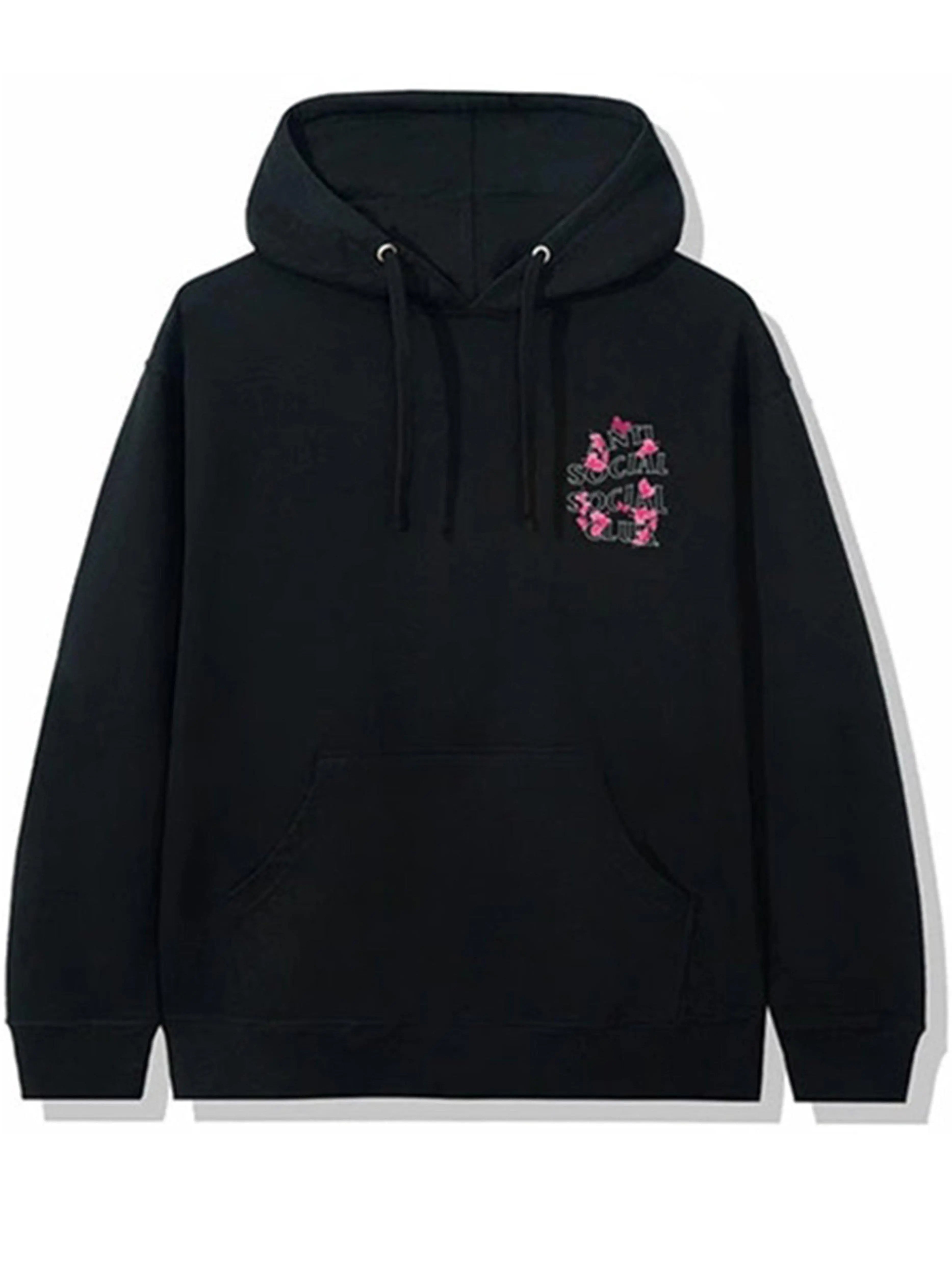 Image of Anti Social Social Club Sugar High Hoodie Black Anti Social Social Club
