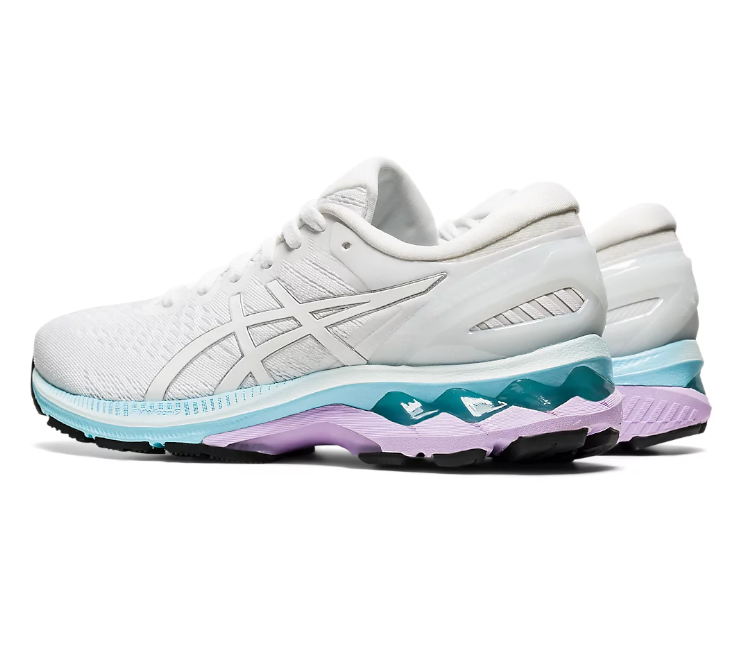 Image of Women's Asics Gel-Kayano 27 (White/Pure Silver)