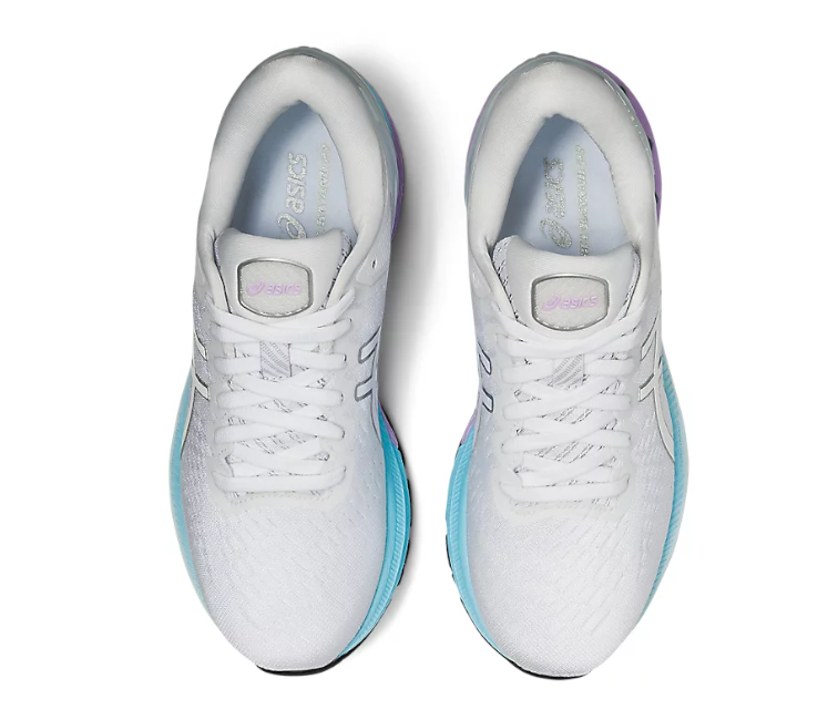 Image of Women's Asics Gel-Kayano 27 (White/Pure Silver)