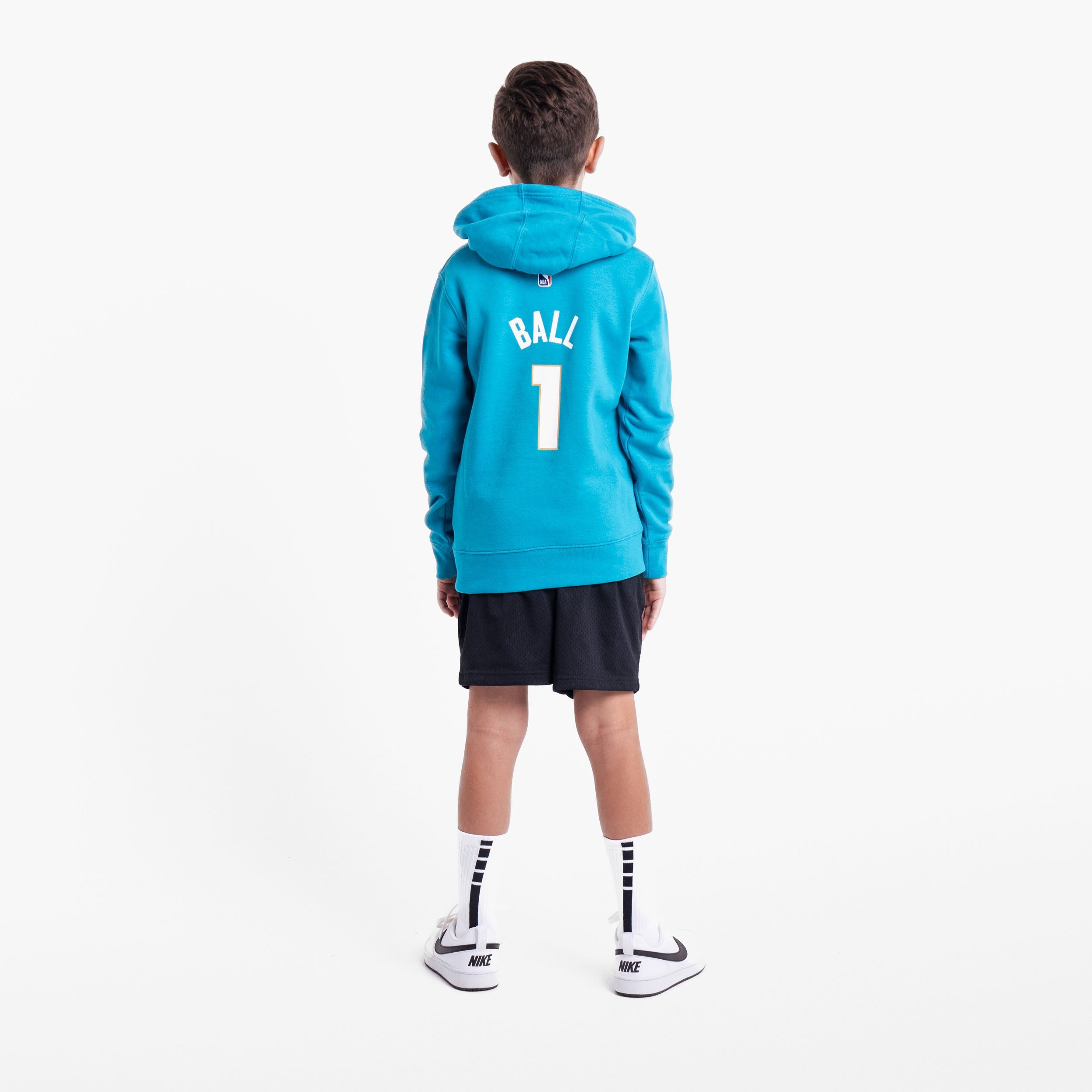 Image of Lamelo Ball Charlotte Hornets 2024 City Edition NBA Youth Hoodie