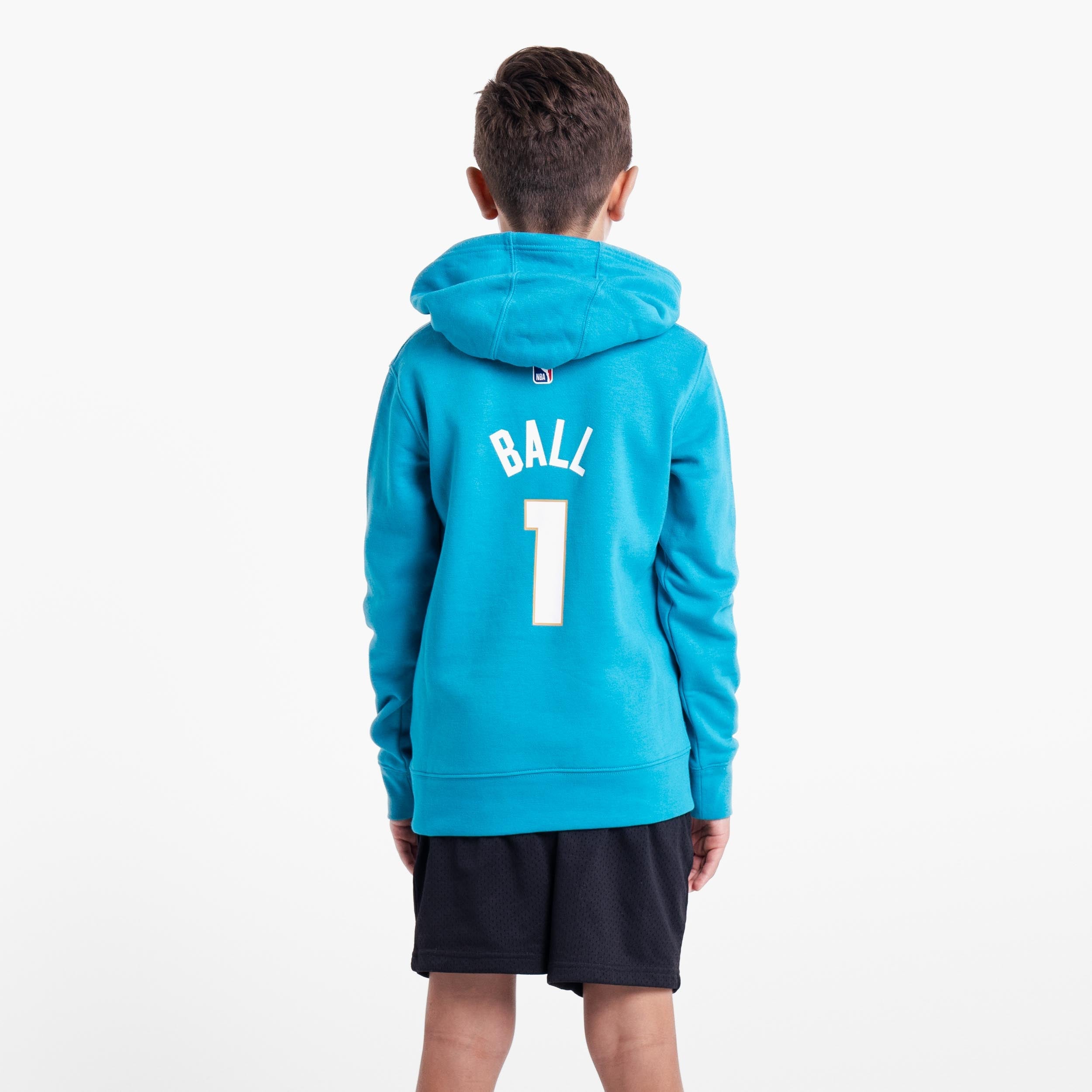 Image of Lamelo Ball Charlotte Hornets 2024 City Edition NBA Youth Hoodie