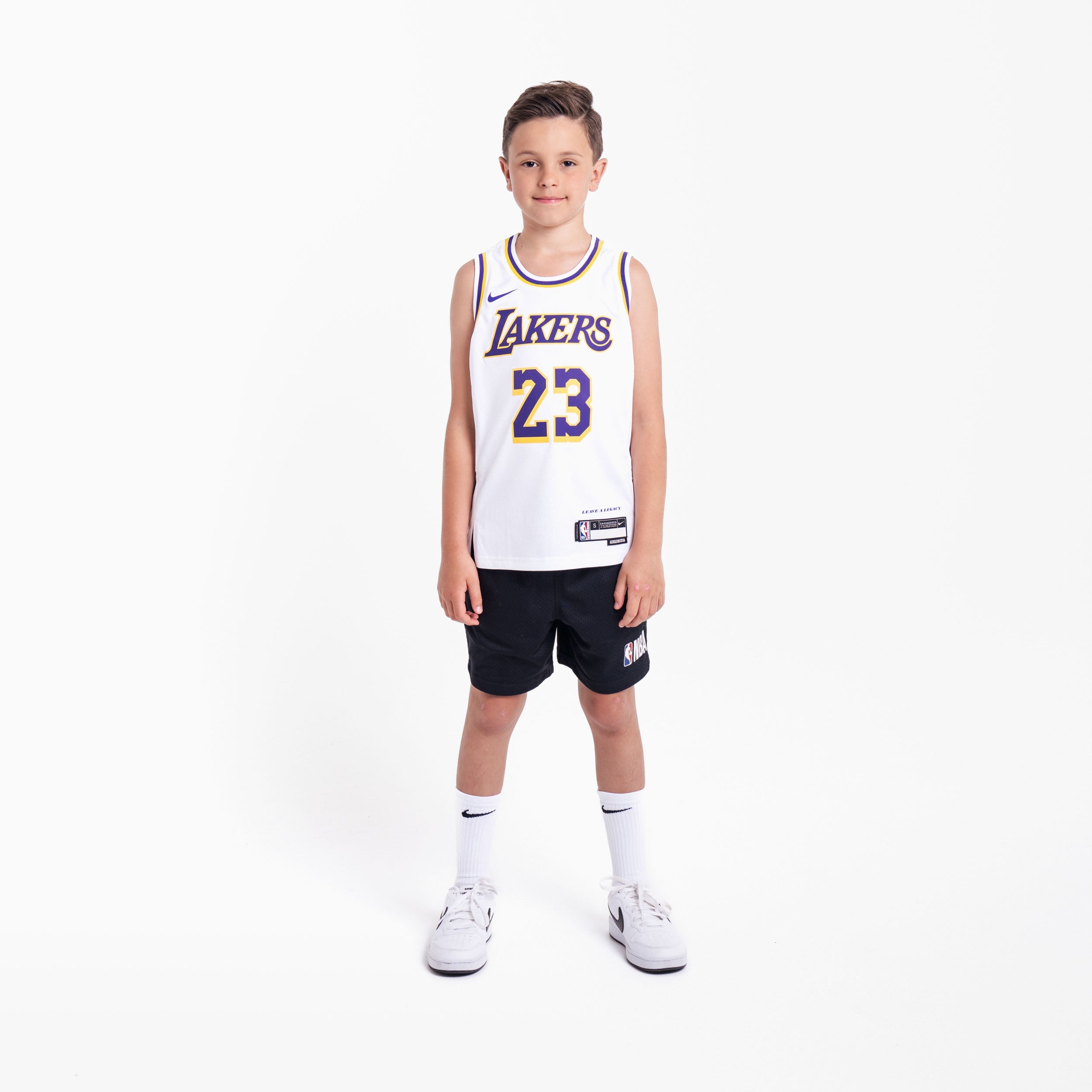 Image of LeBron James LA Lakers 2025 Association Edition Youth NBA Swingman Jersey