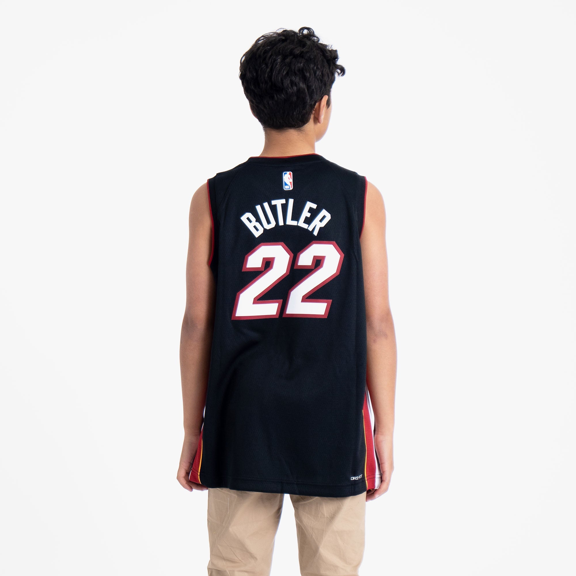 Image of Jimmy Butler Miami Heat 2025 Icon Edition Youth NBA Swingman Jersey