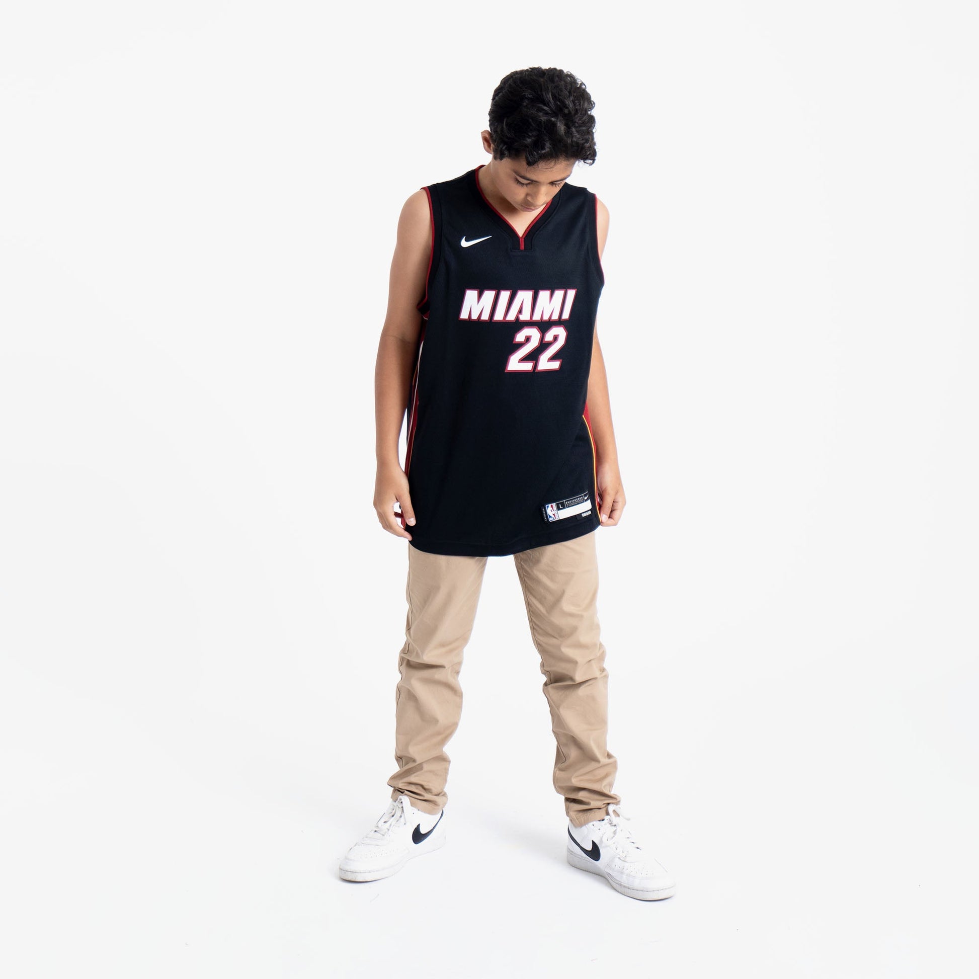 Jimmy Butler Miami Heat 2025 Icon Edition Youth NBA Swingman Jersey