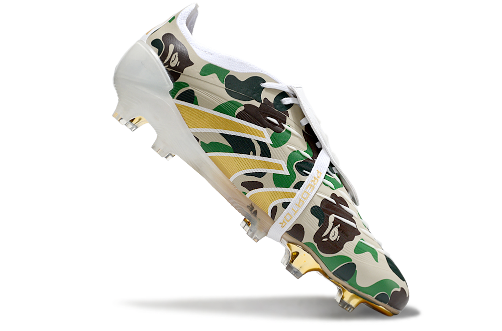 Image of Adidas Predator 25 Elite Tongue FG X BAPE