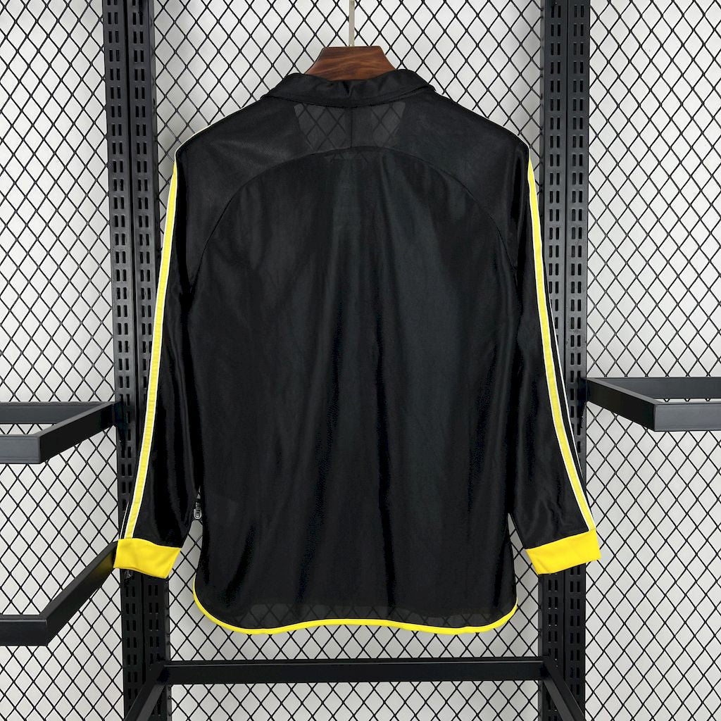 Image of Real Madrid 1998/99 Away Long Sleeves Retro Jersey