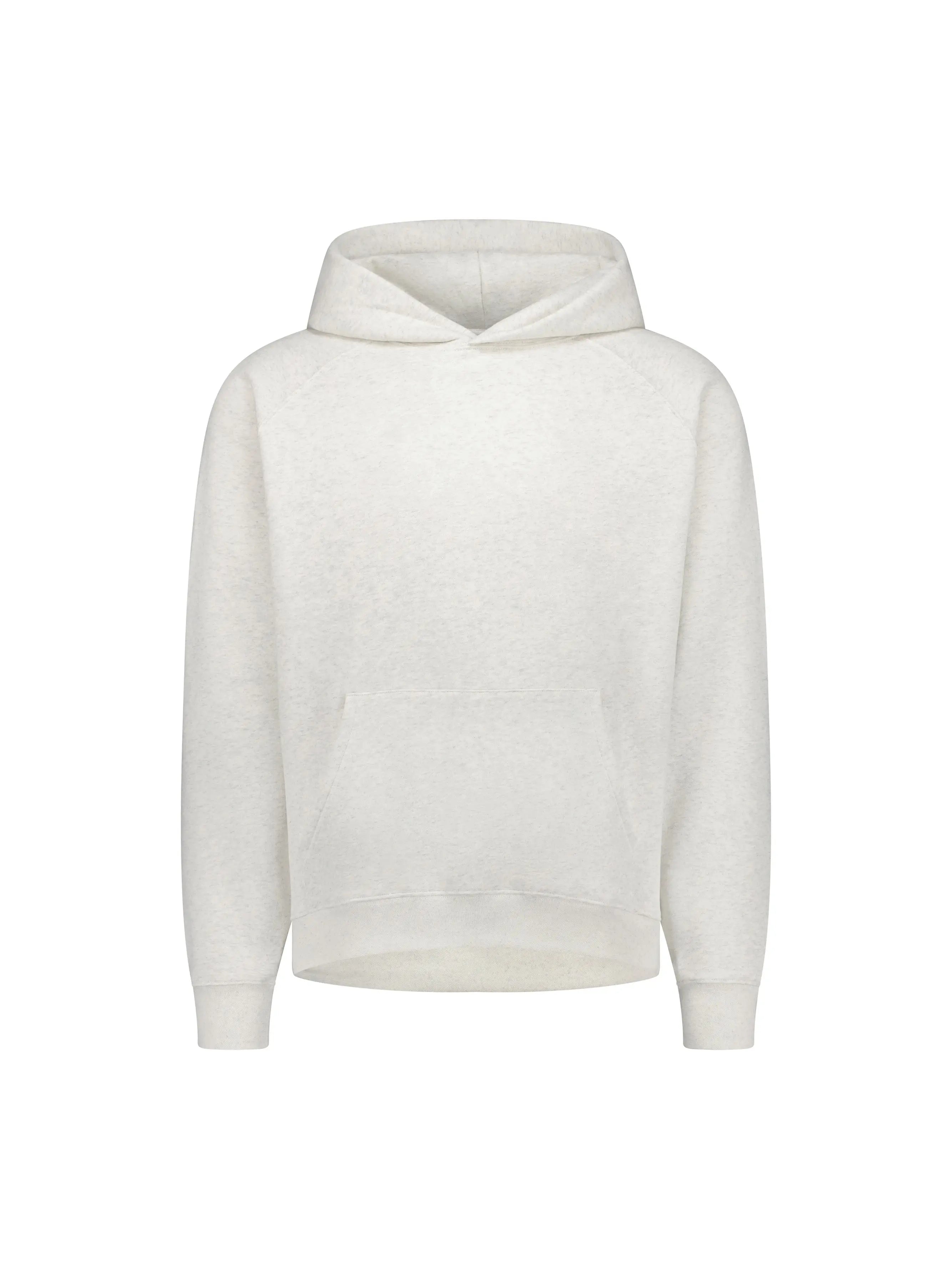 Image of CORE Essential Raglan Sleeve Hoodie Ecru Grey in Auckland, New Zealand - Shop name