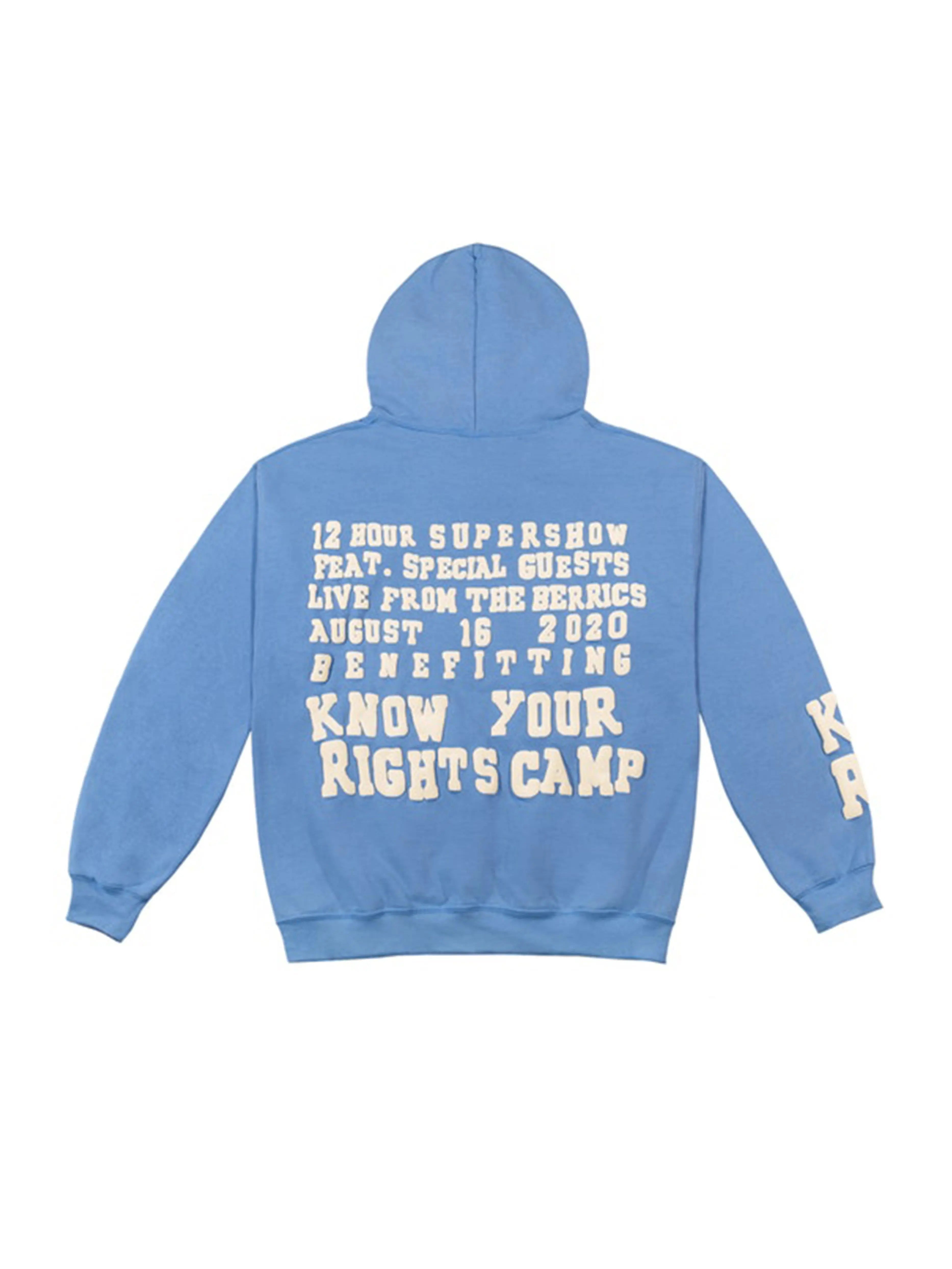 Image of CPFM For Kerwin Frost Telethon Hoodie Blue Prior