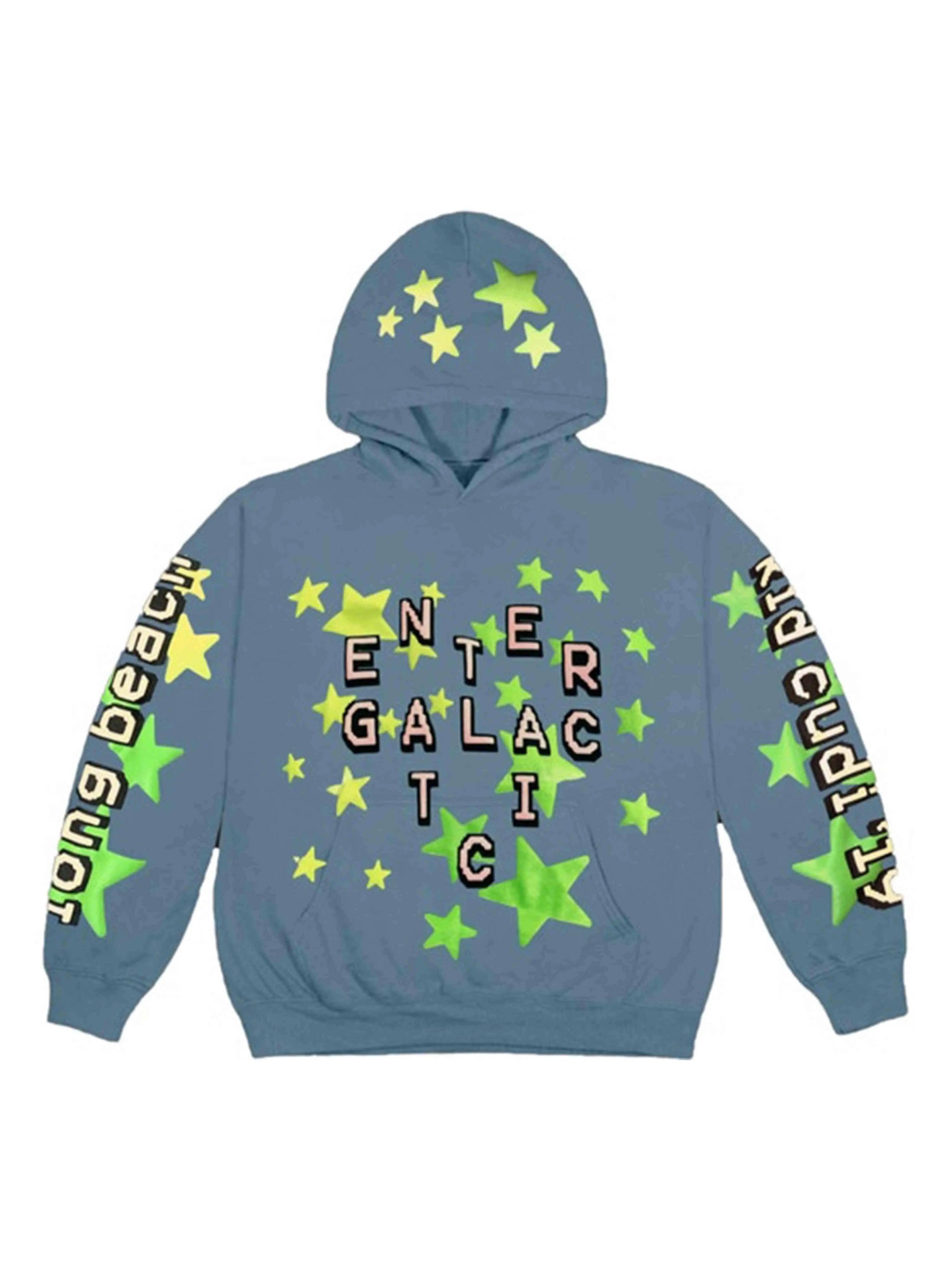 Image of CPFM Kid Cudi Enter Galactic Hoodie Blue [FW19] Prior