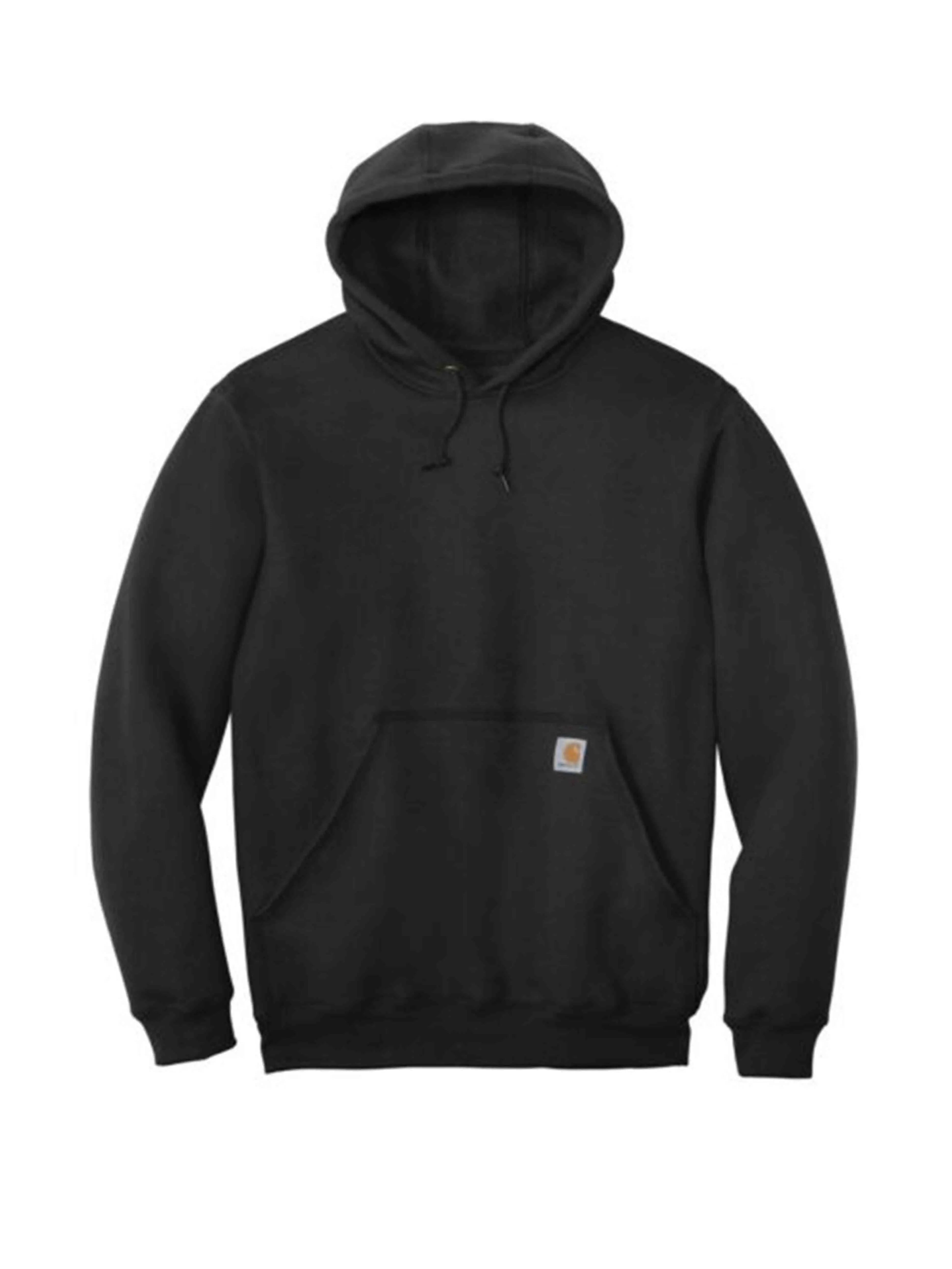 Image of Carhartt Mid Weight Logo Hoodie Black Carhartt