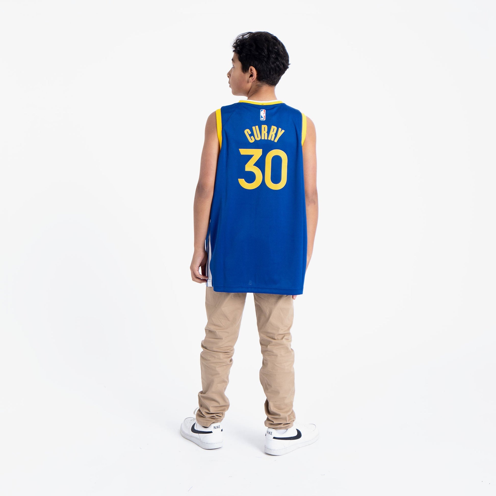 Stephen Curry Golden State Warriors 2025 Icon Edition Youth NBA Swingman Jersey