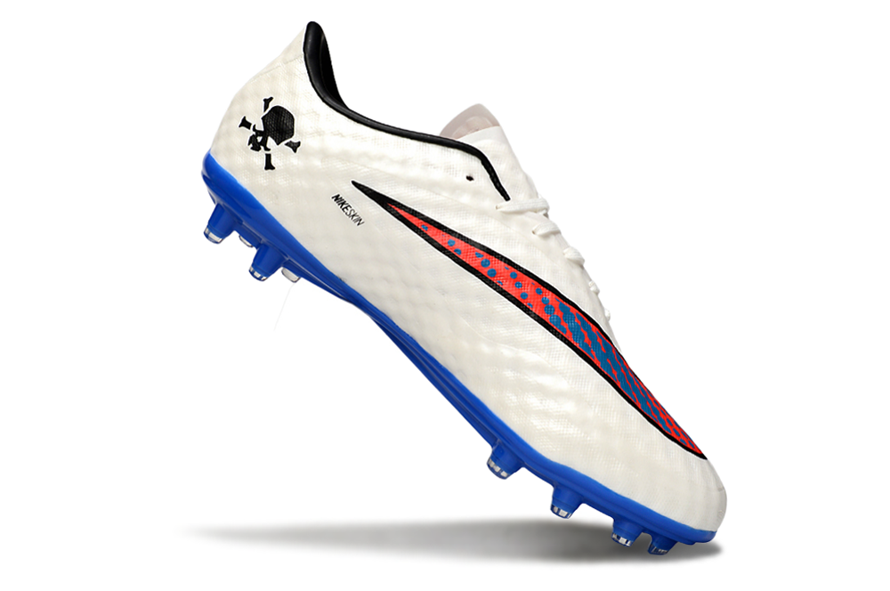 Image of Nike Hypervenom Phantom Elite FG Shine Through Pack - White / Blue / Crimson FG