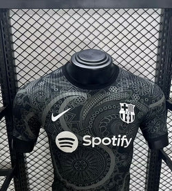 Image of Barcelona 2024/25 Black Special Edition Jersey Player Version