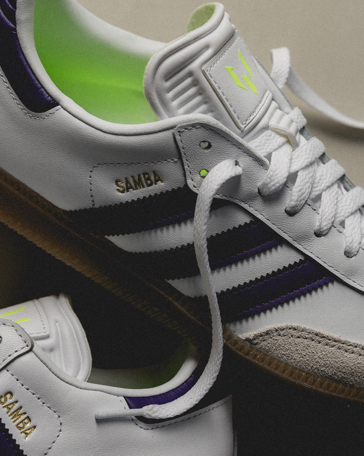 Adidas x Lionel Messi Samba onfeet