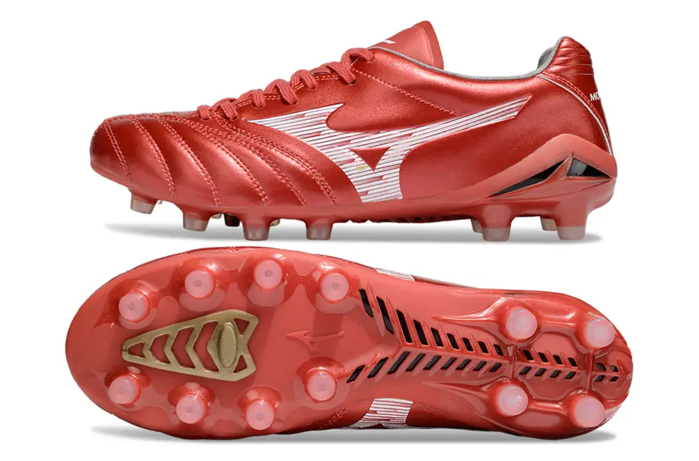 Image of MIZUNO Mizuno Morelia Neo IV Elite FG Passion Red Pack - Soccer Shoes Soccer Shoe