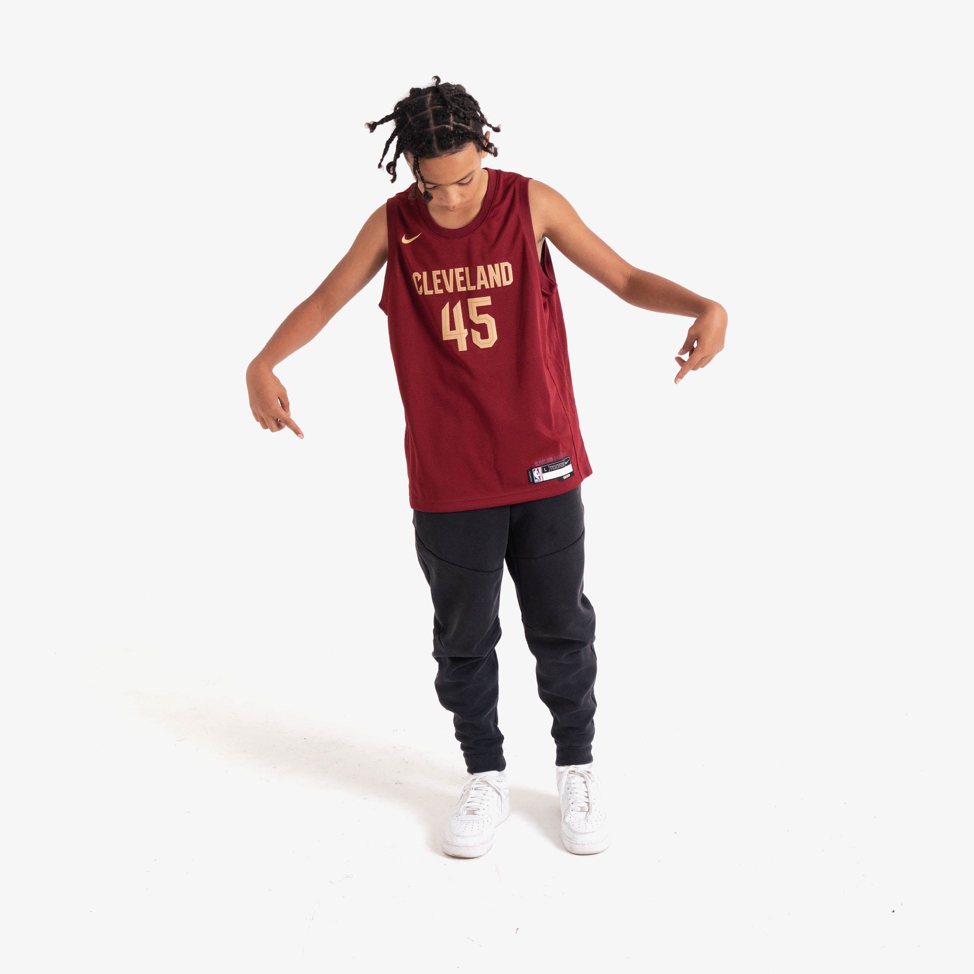 Donovan Mitchell Cleveland Cavaliers 2025 Icon Edition Youth NBA Swingman Jersey