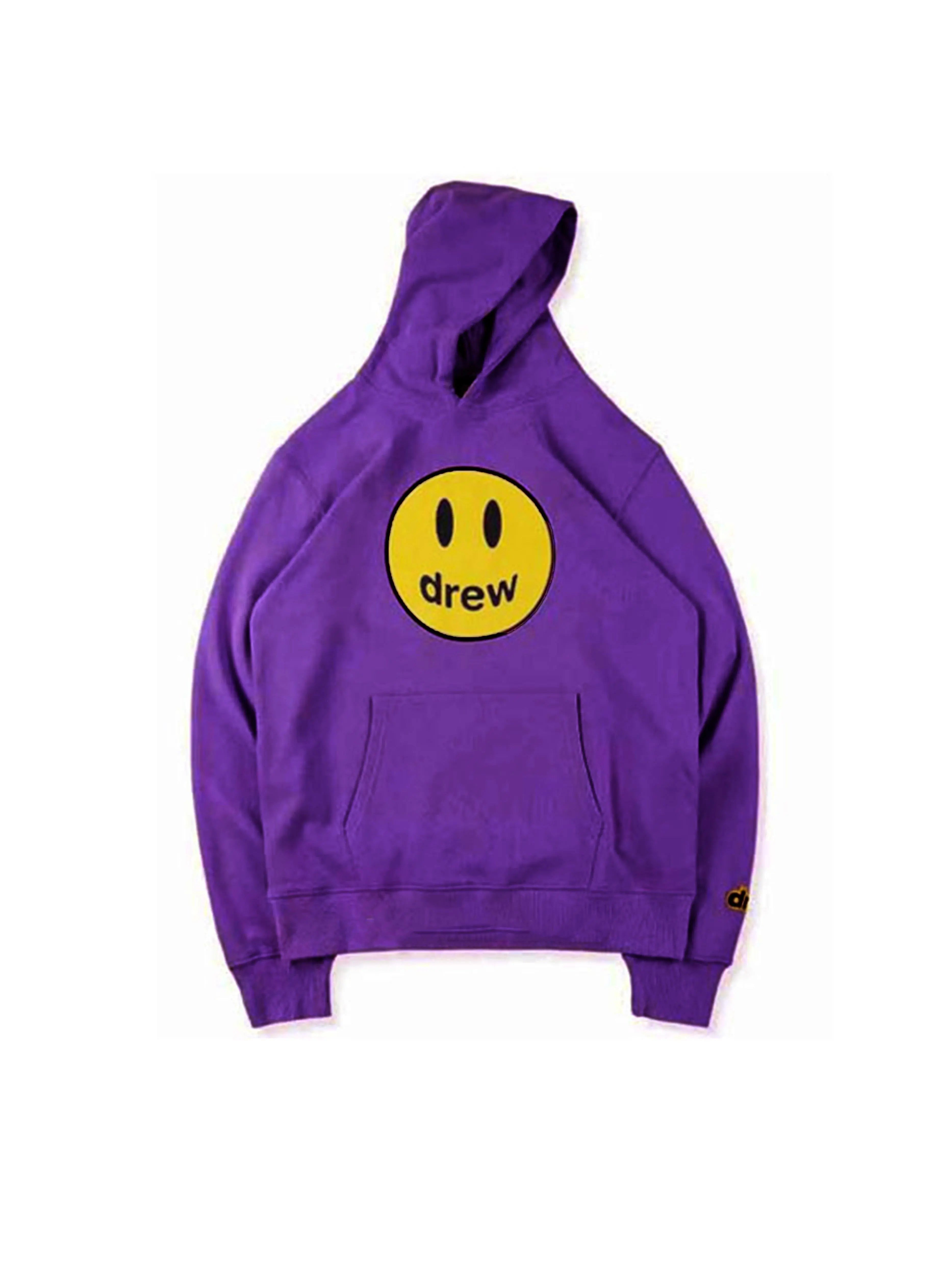 Image of Drew House Mascot Hoodie Purple Drew House