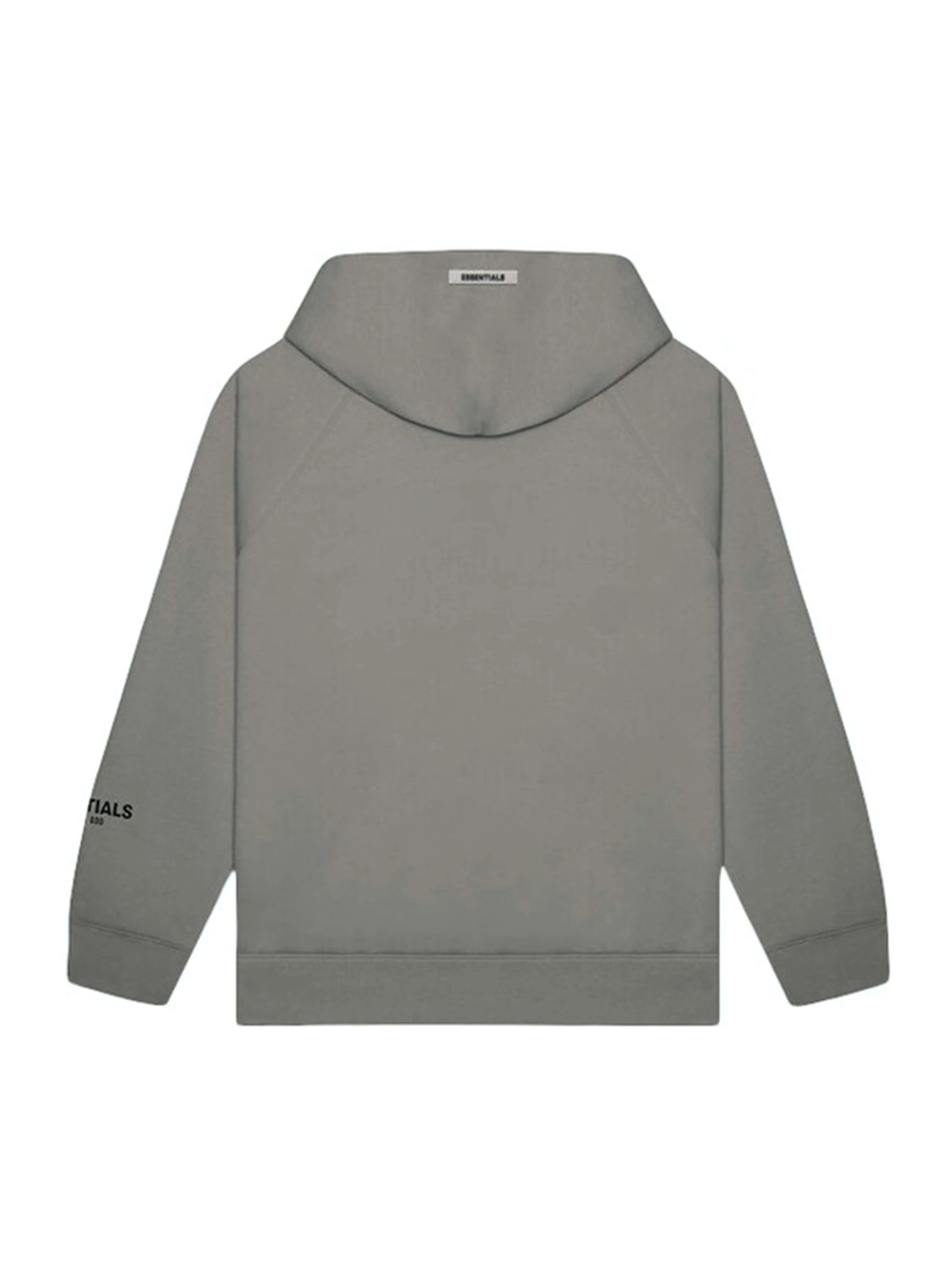 Image of FOG ESSENTIALS 3D Silicon Applique Pullover Hoodie Charcoal [SS20] Fear Of God Essentials