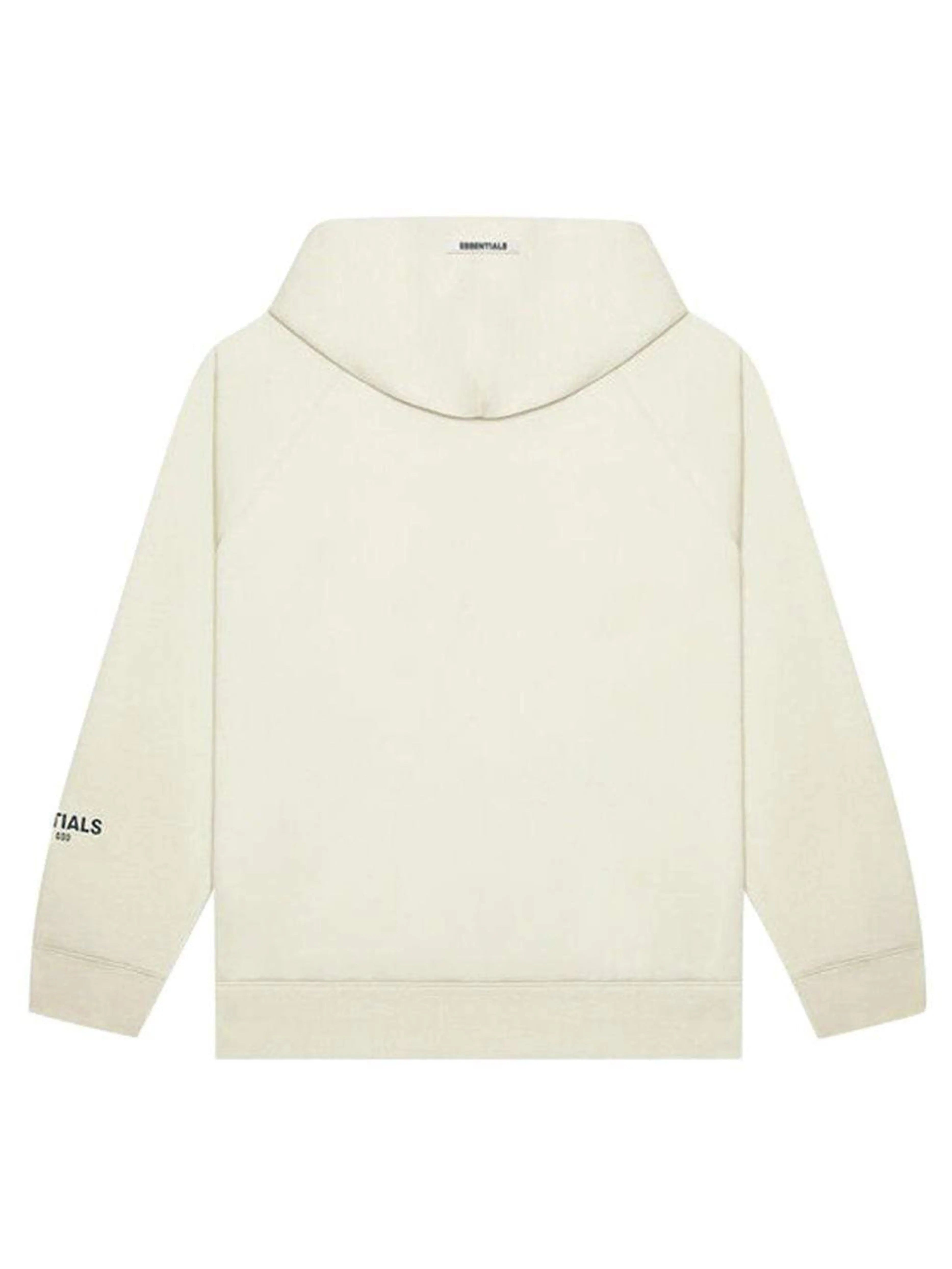 Image of Fear Of God Essentials Applique Logo Hoodie Buttercream [SS20] Prior