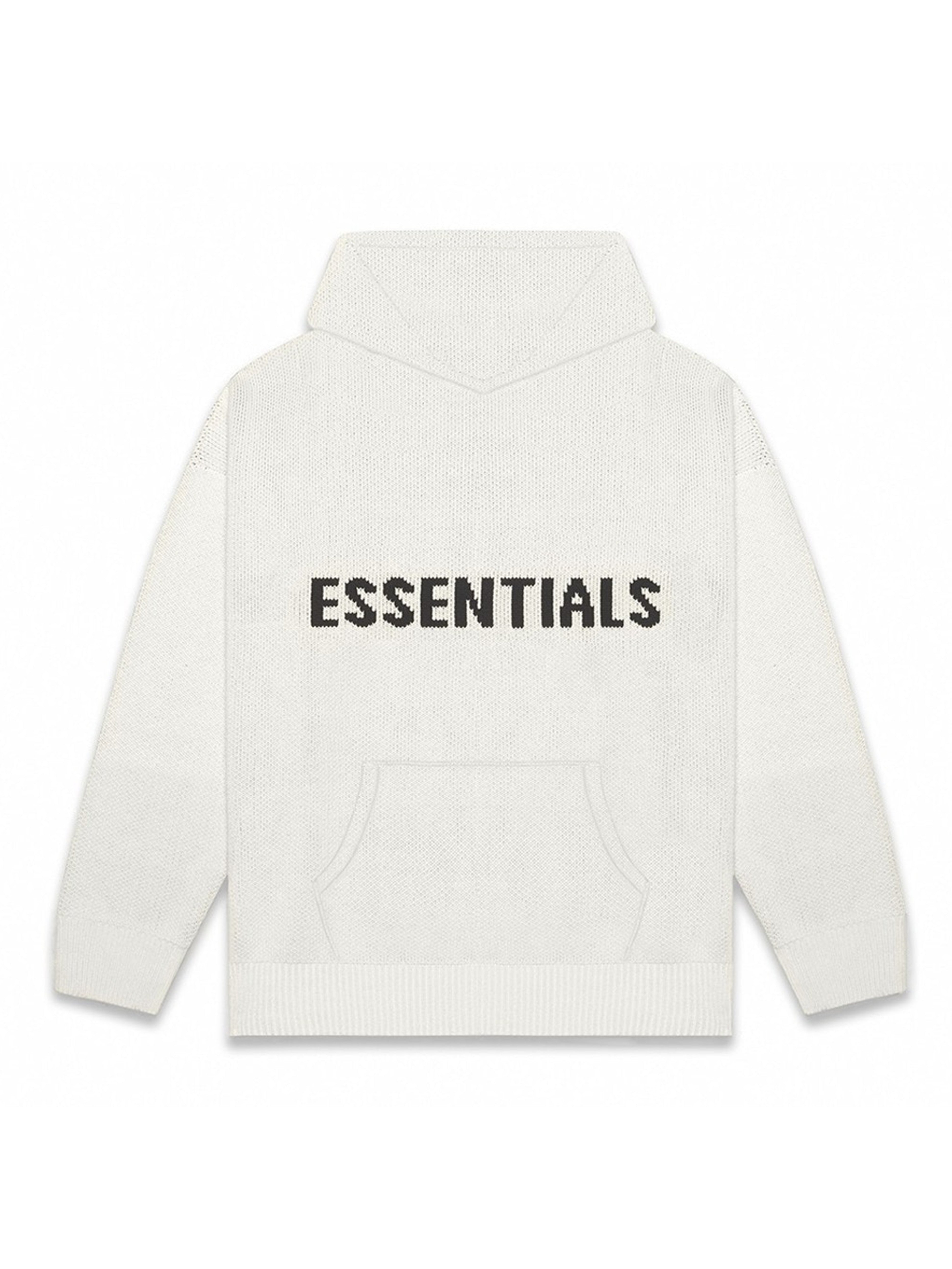 Fear Of God Essentials Knit Hoodie Oatmeal [FW20] Prior
