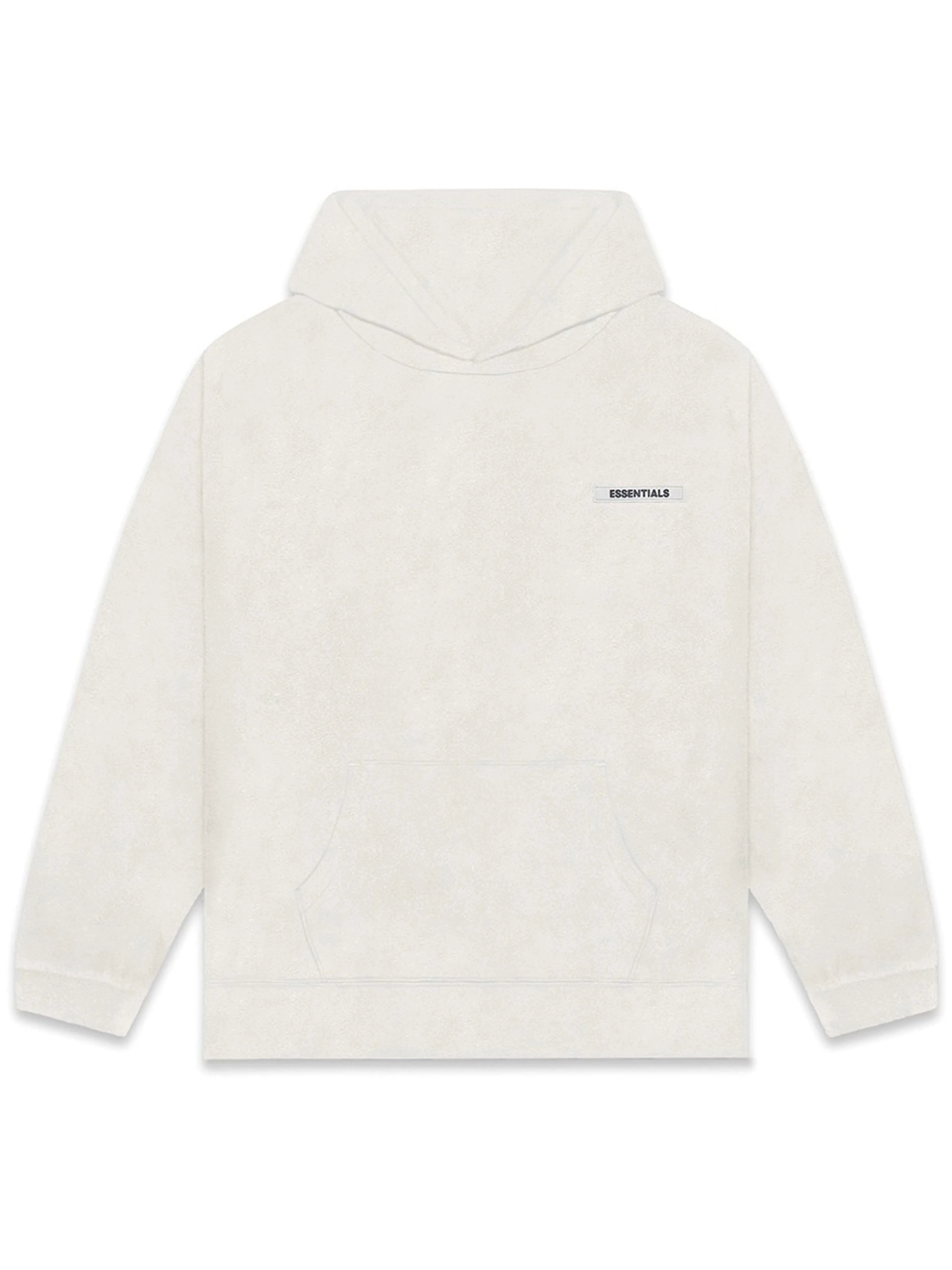 Image of Fear Of God Essentials Polar Fleece Hoodie Oatmeal Prior